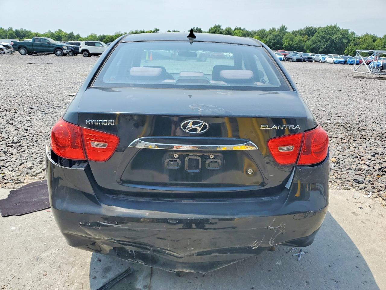 2010 Hyundai Elantra Se Black vin: KMHDU4AD2AU139177