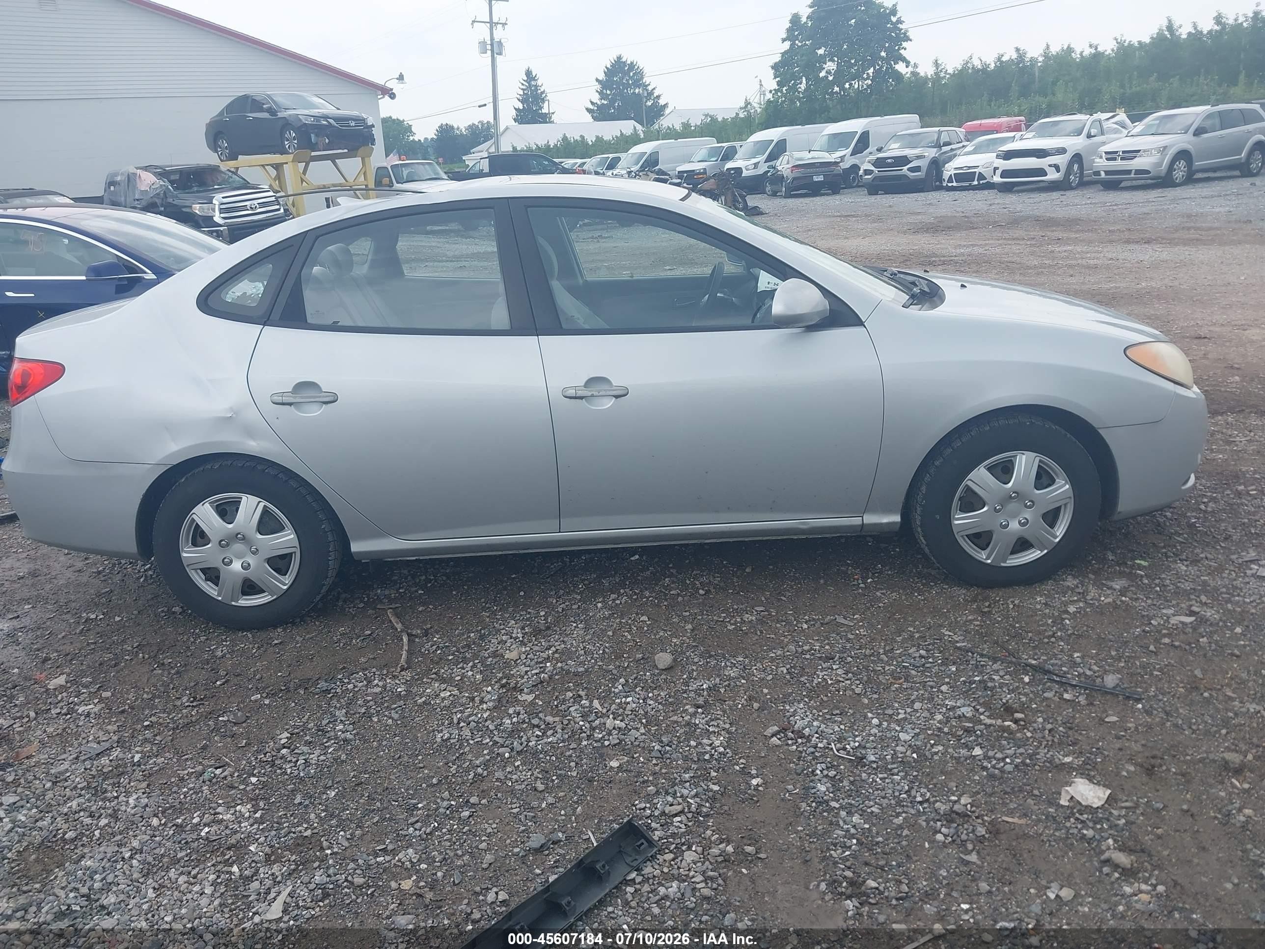 2010 Hyundai Elantra Blue Gray vin: KMHDU4AD2AU148753