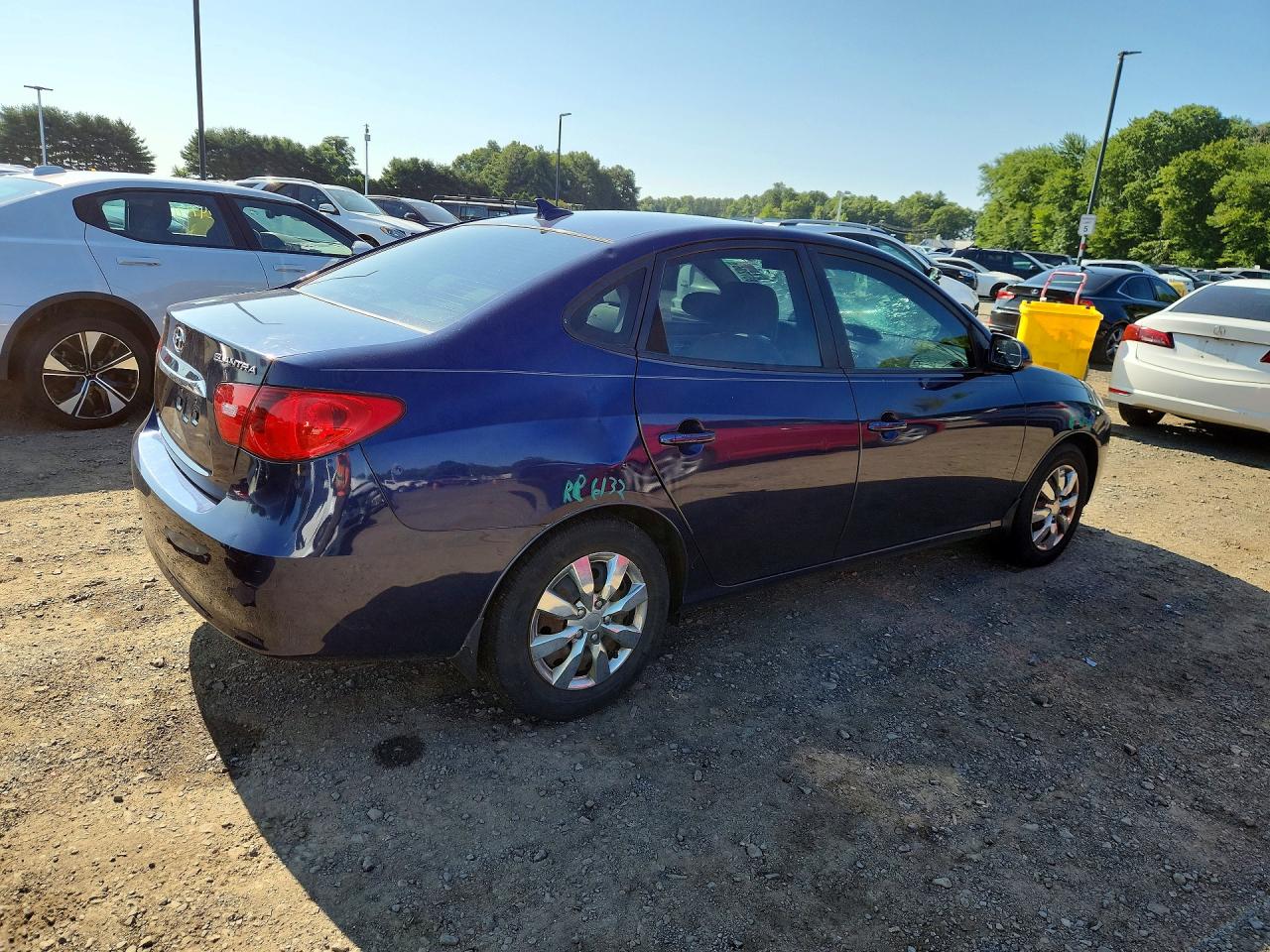 2010 Hyundai Elantra Gls Blue vin: KMHDU4AD2AU150261