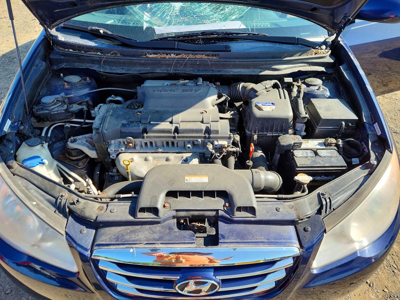 2010 Hyundai Elantra Gls Blue vin: KMHDU4AD2AU150261