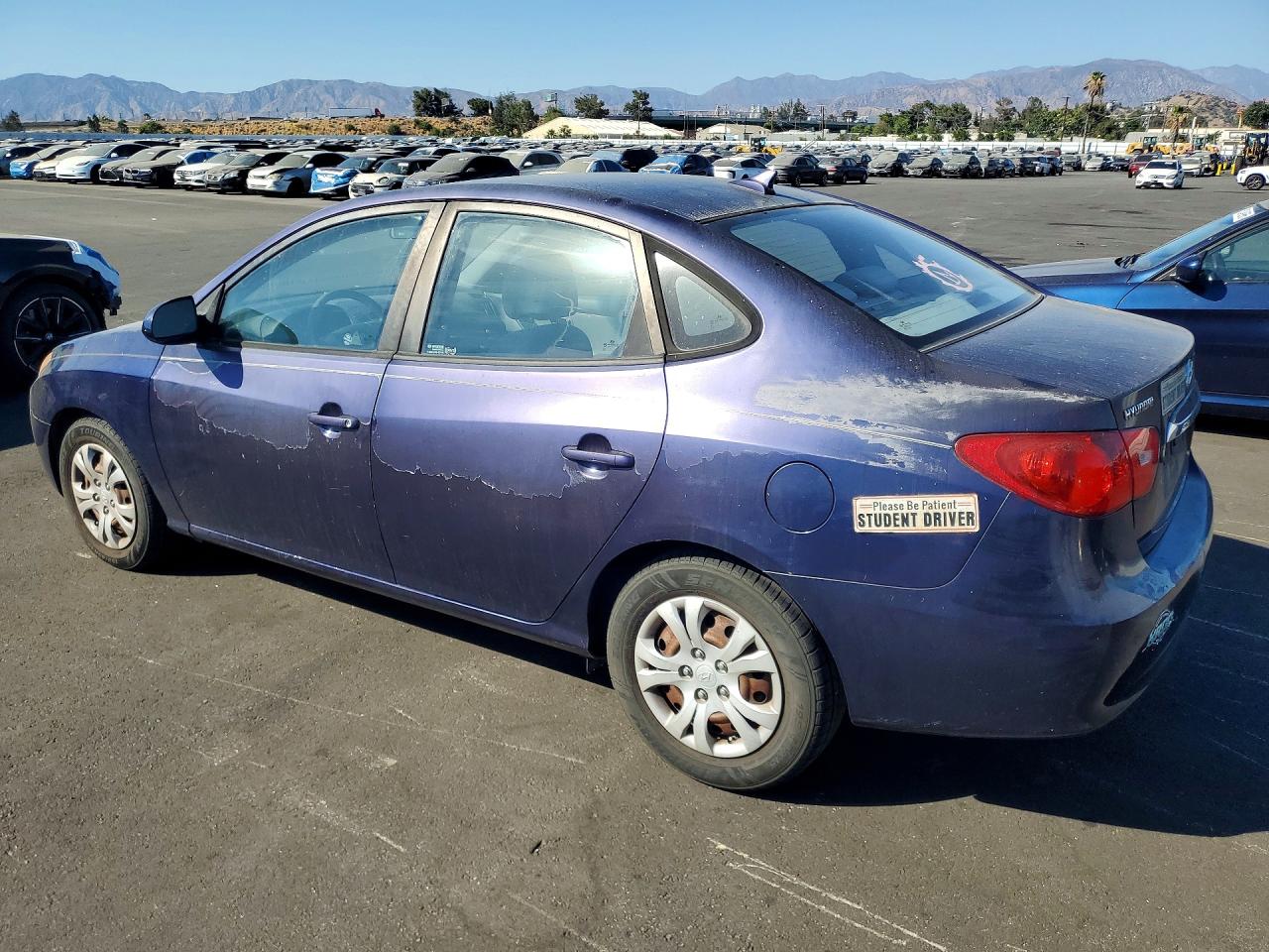 2010 Hyundai Elantra Gls Blue vin: KMHDU4AD2AU157985