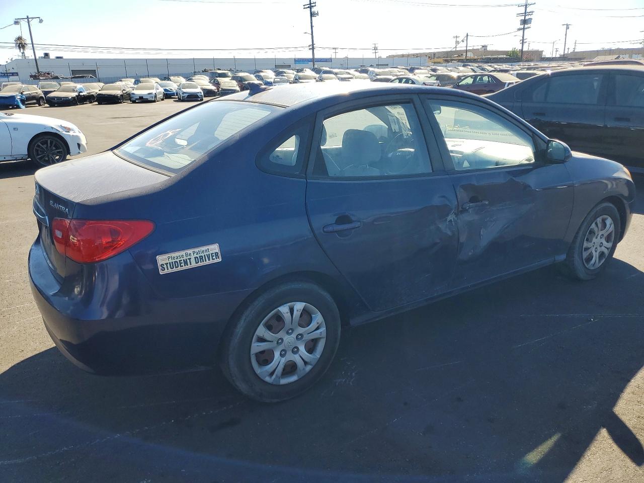 2010 Hyundai Elantra Gls Blue vin: KMHDU4AD2AU157985