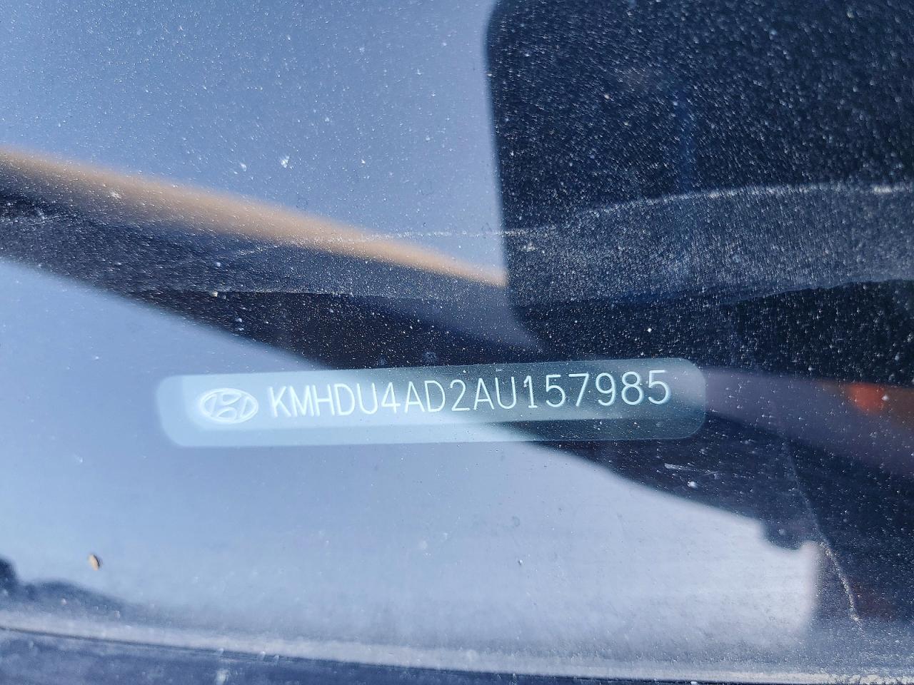 2010 Hyundai Elantra Gls Blue vin: KMHDU4AD2AU157985