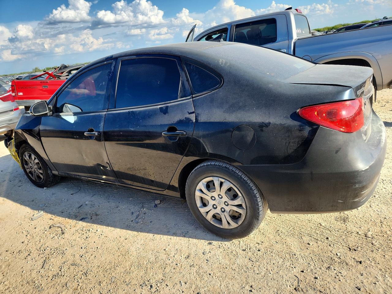 2010 Hyundai Elantra Gls Black vin: KMHDU4AD2AU160806