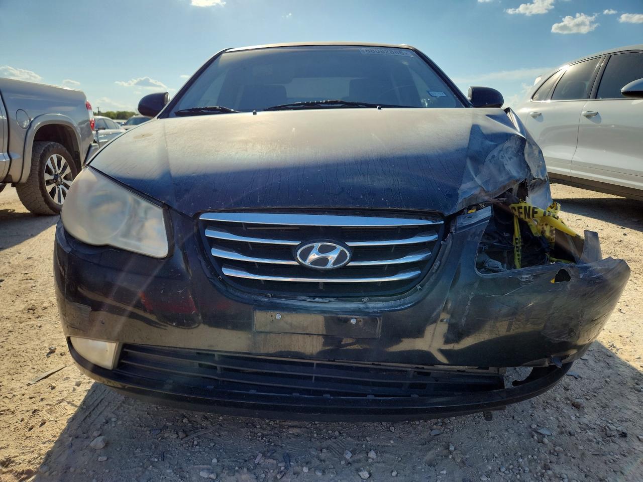 2010 Hyundai Elantra Gls Black vin: KMHDU4AD2AU160806