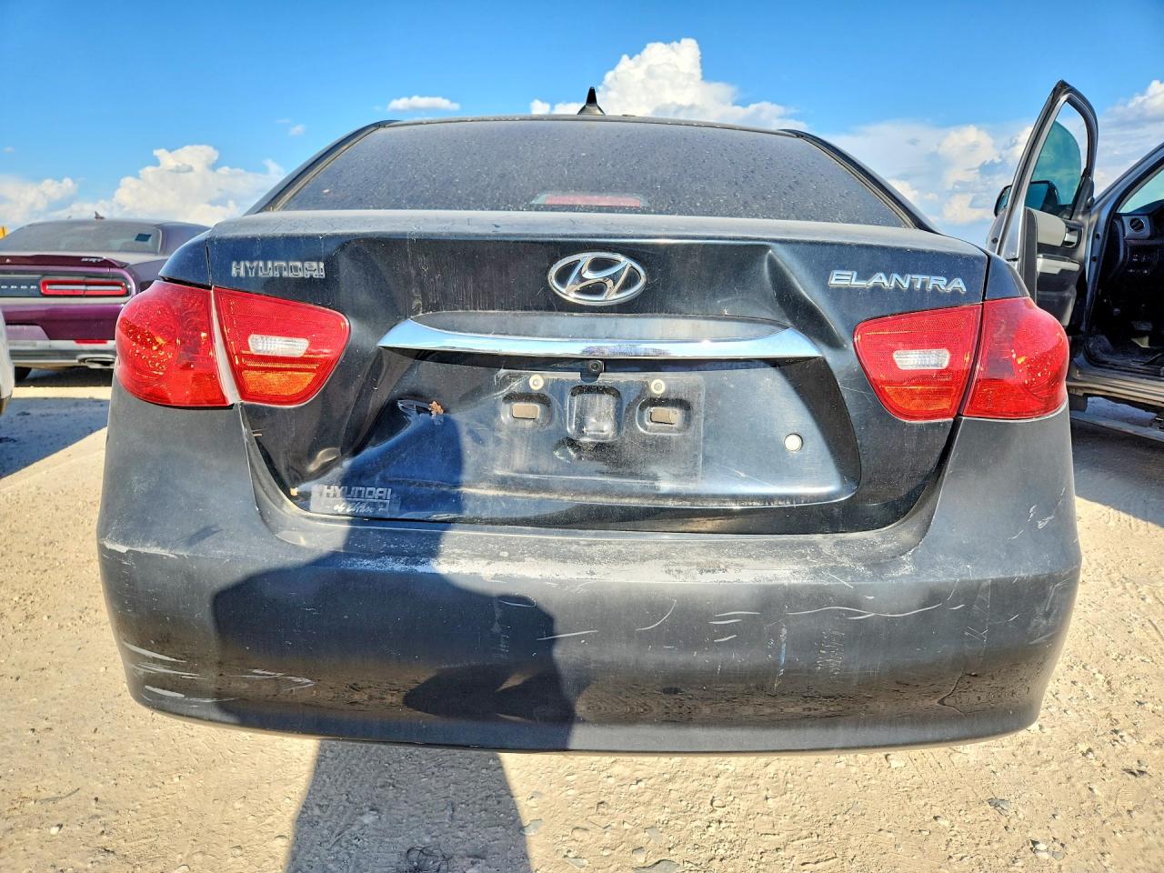 2010 Hyundai Elantra Gls Black vin: KMHDU4AD2AU160806