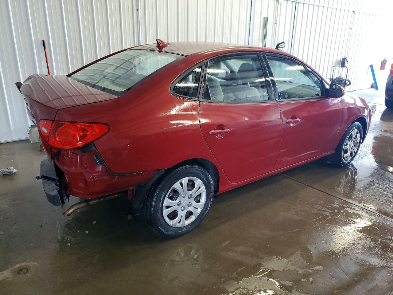 2010 Hyundai Elantra Gls Red vin: KMHDU4AD2AU161793