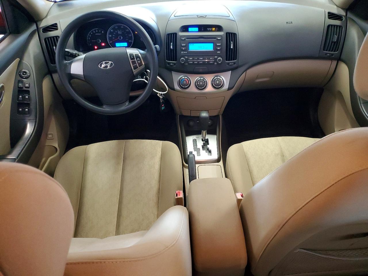2010 Hyundai Elantra Gls Red vin: KMHDU4AD2AU161793