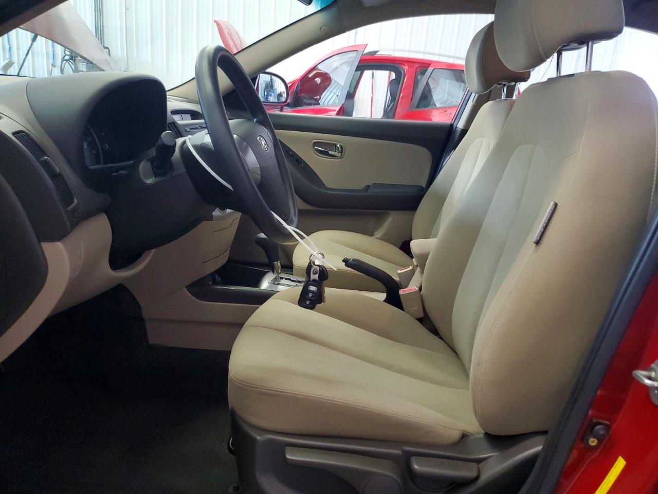 2010 Hyundai Elantra Gls Red vin: KMHDU4AD2AU161793