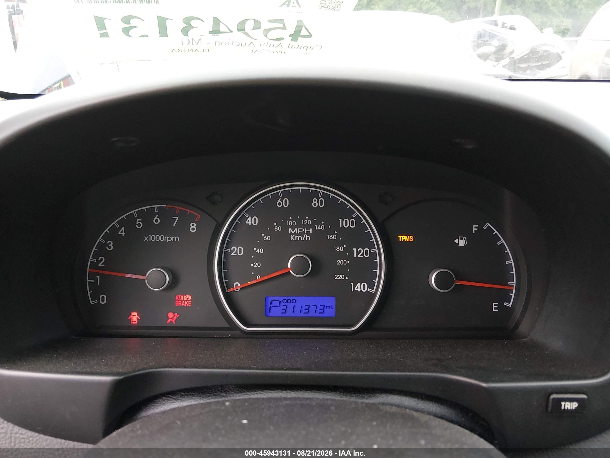2010 Hyundai Elantra Gls Синий vin: KMHDU4AD2AU161910
