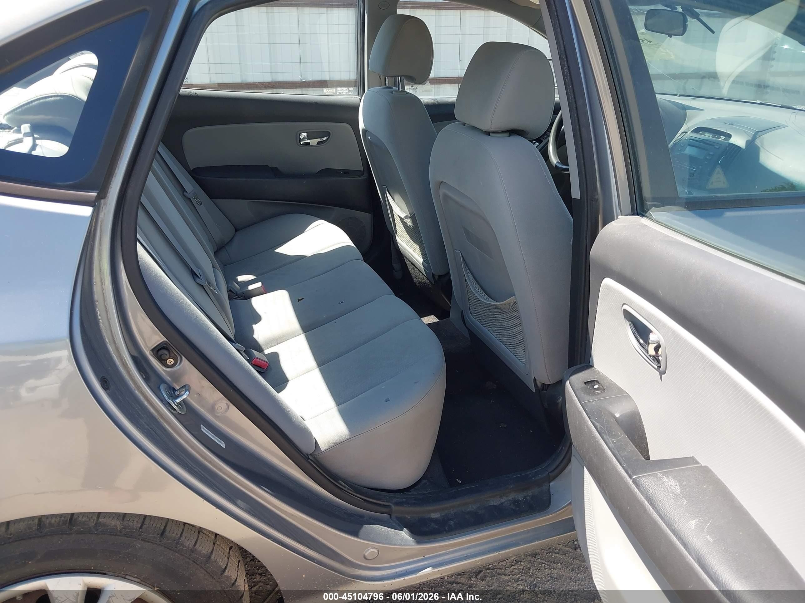 2010 Hyundai Elantra Gls Gray vin: KMHDU4AD2AU176469