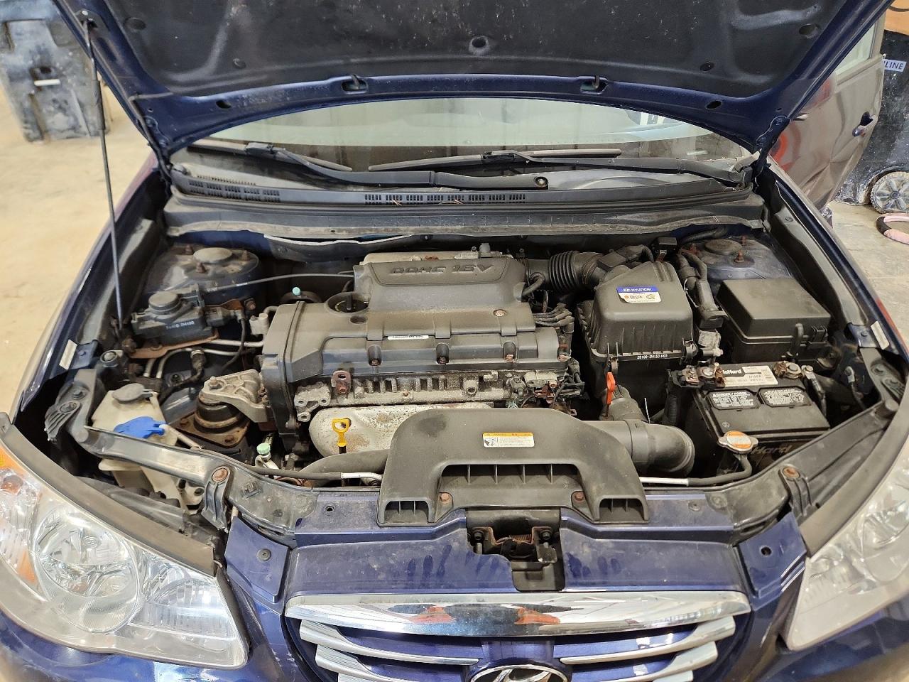 2010 Hyundai Elantra Gls Синий vin: KMHDU4AD2AU180523