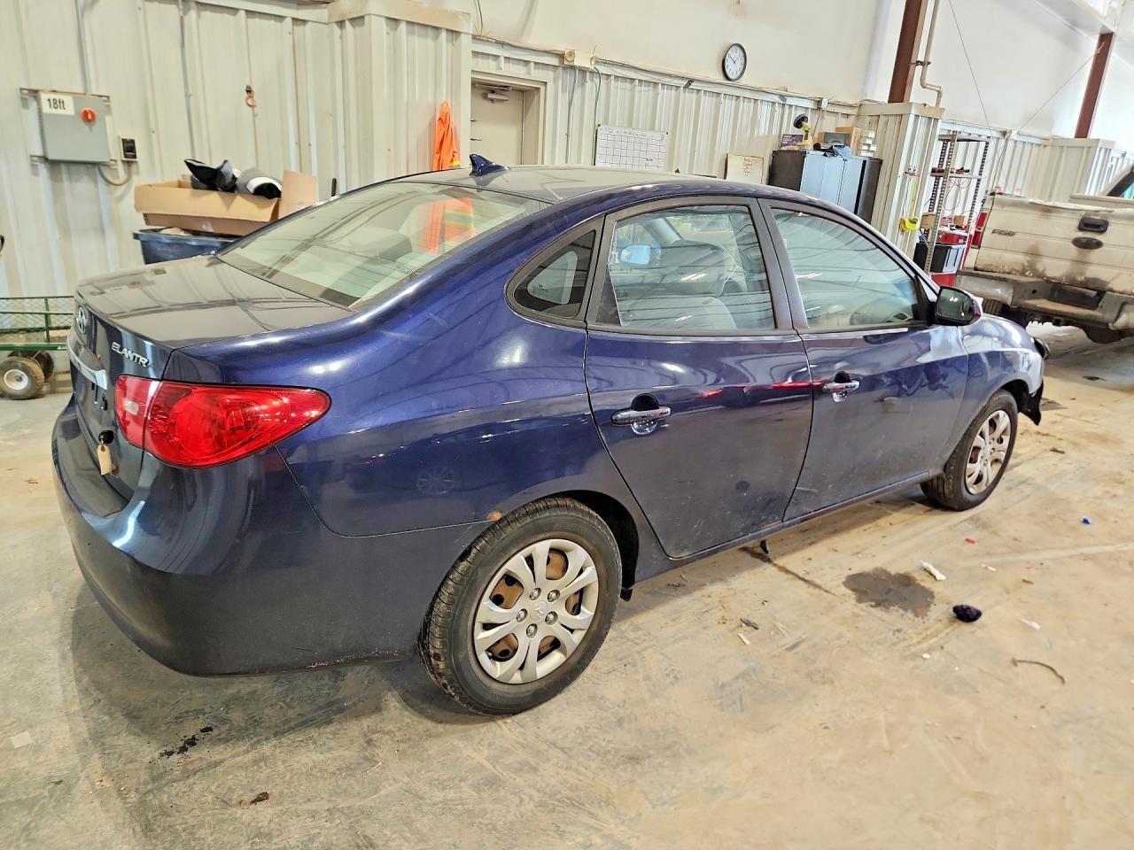 2010 Hyundai Elantra Gls Синий vin: KMHDU4AD2AU180523