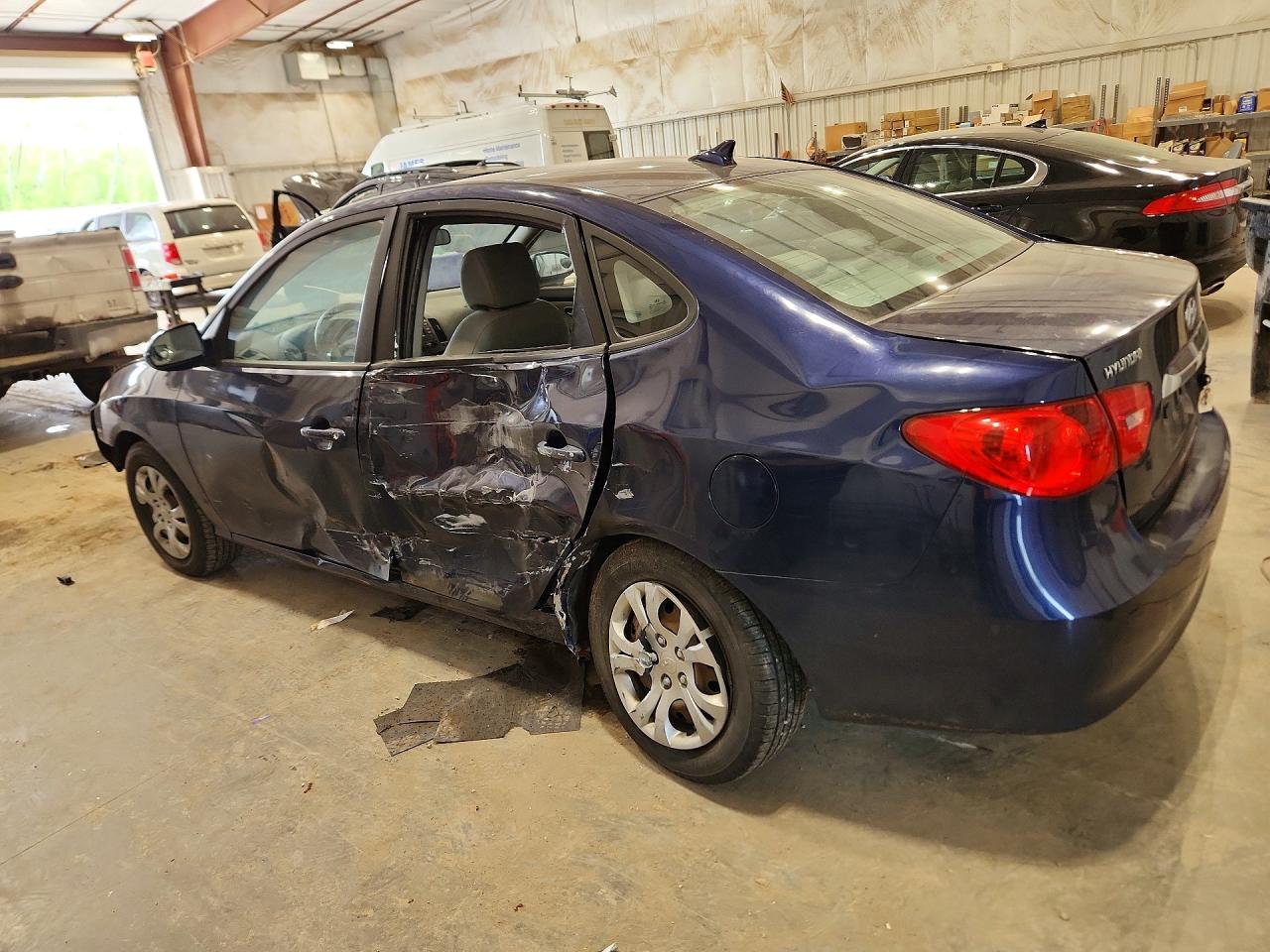 2010 Hyundai Elantra Gls Синий vin: KMHDU4AD2AU180523