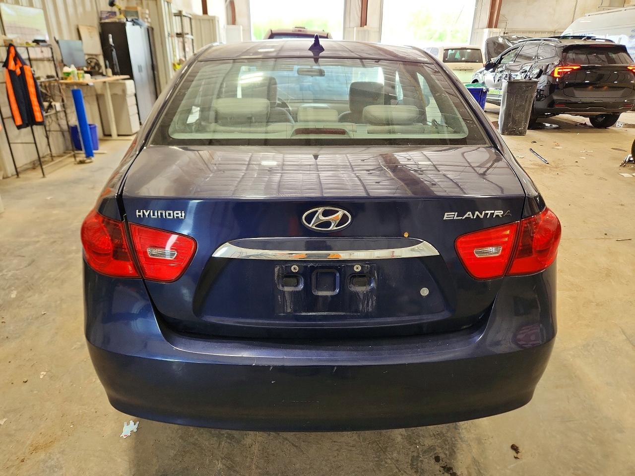 2010 Hyundai Elantra Gls Синий vin: KMHDU4AD2AU180523