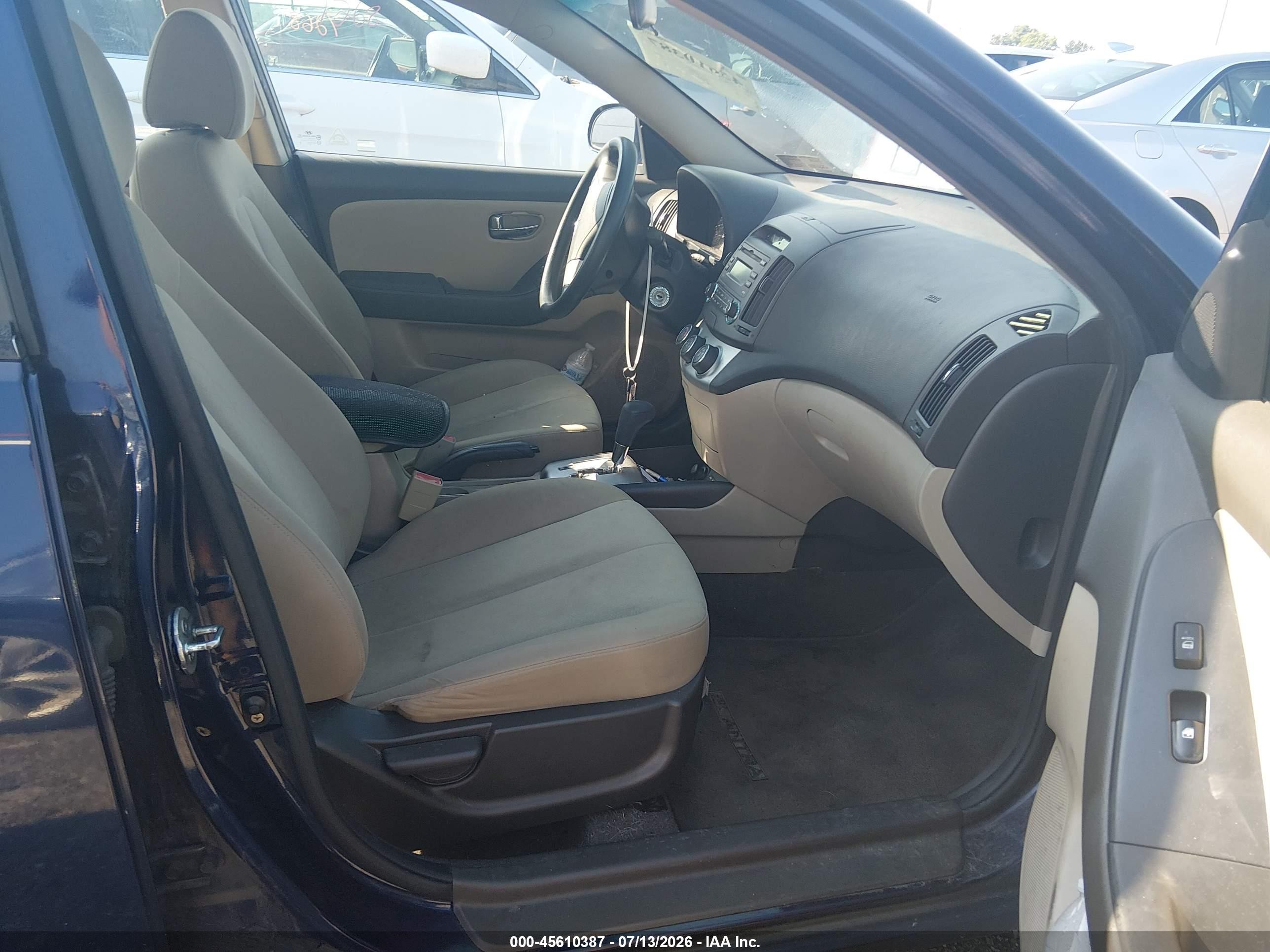 2010 Hyundai Elantra Gls Blue vin: KMHDU4AD2AU199766