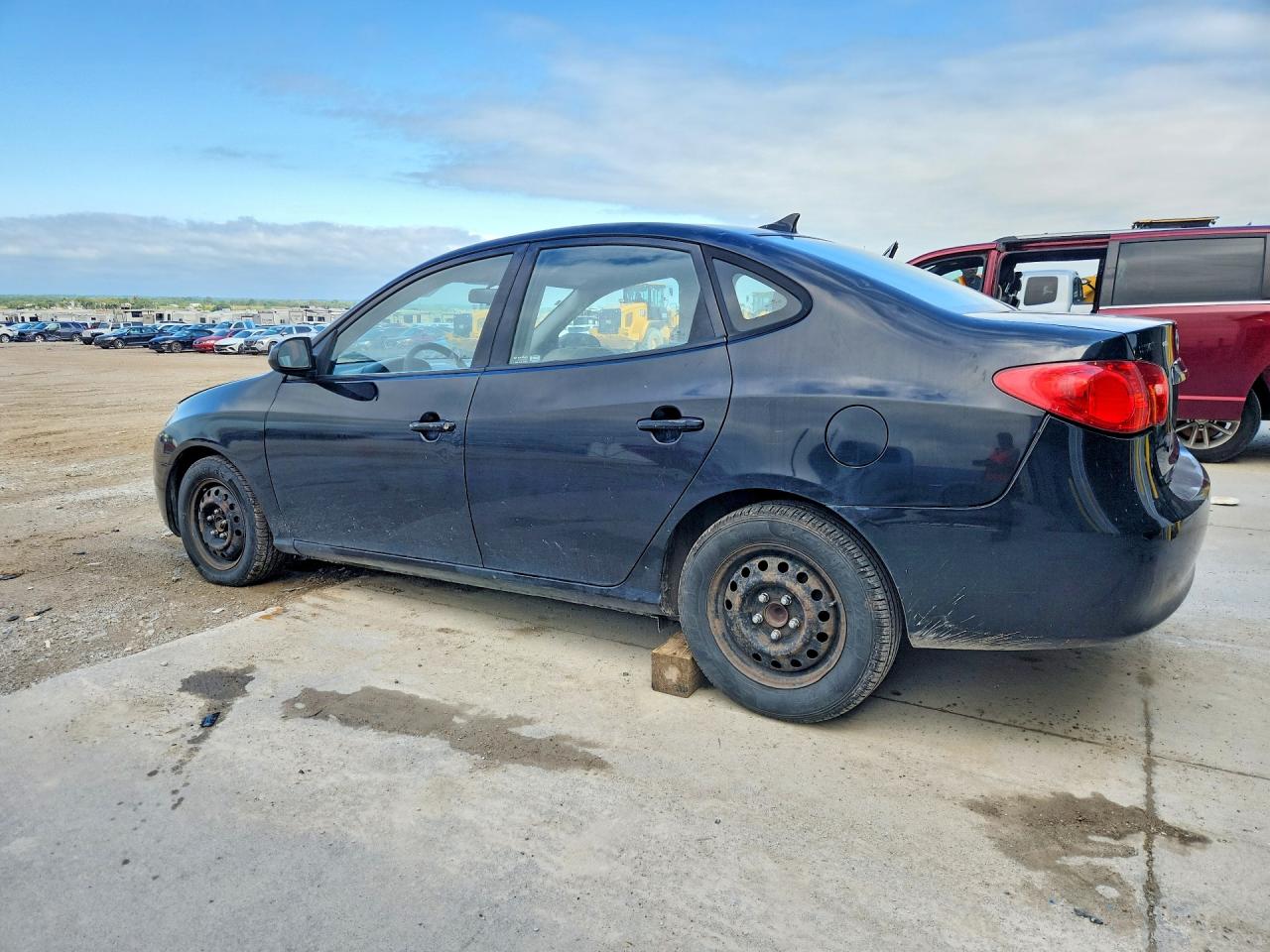 2010 Hyundai Elantra Blue Черный vin: KMHDU4AD2AU203248
