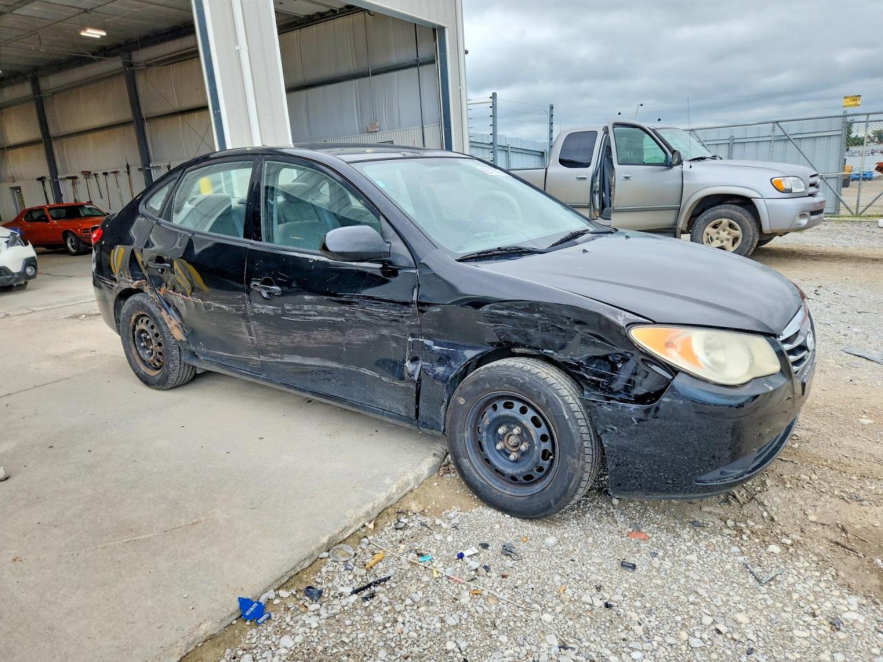 2010 Hyundai Elantra Blue Черный vin: KMHDU4AD2AU203248