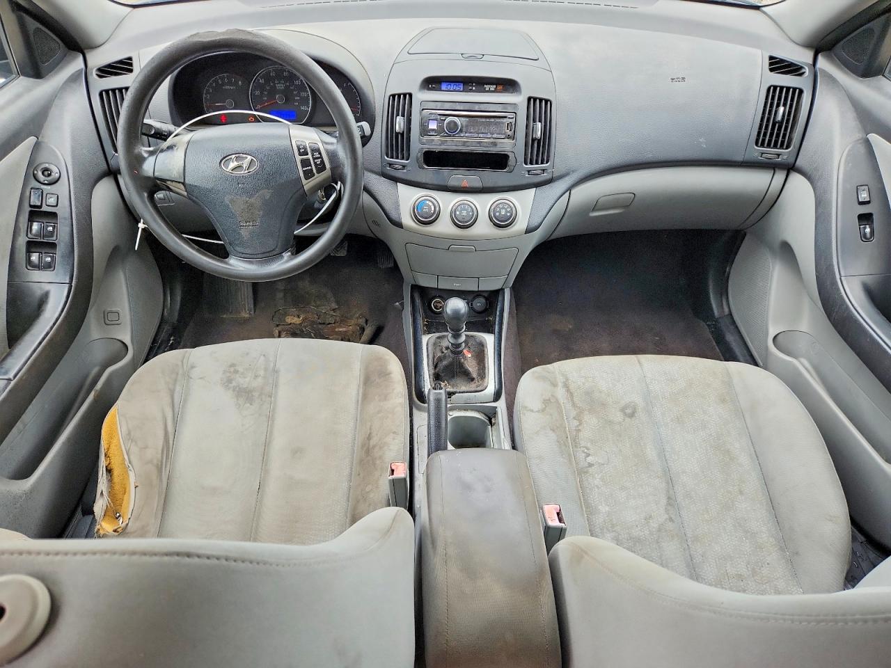2010 Hyundai Elantra Blue Черный vin: KMHDU4AD2AU203248