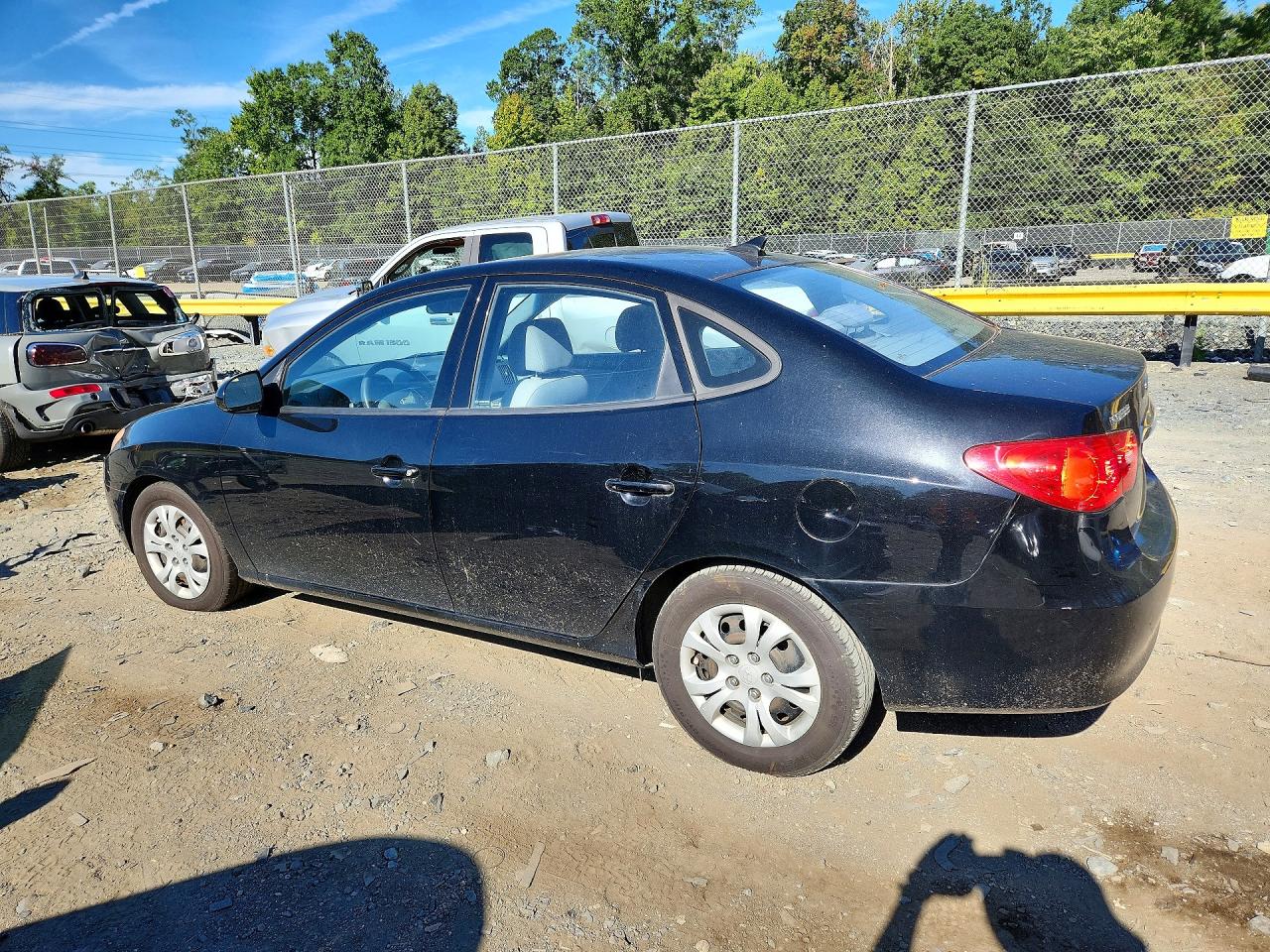 2010 Hyundai Elantra Gls Black vin: KMHDU4AD2AU210023