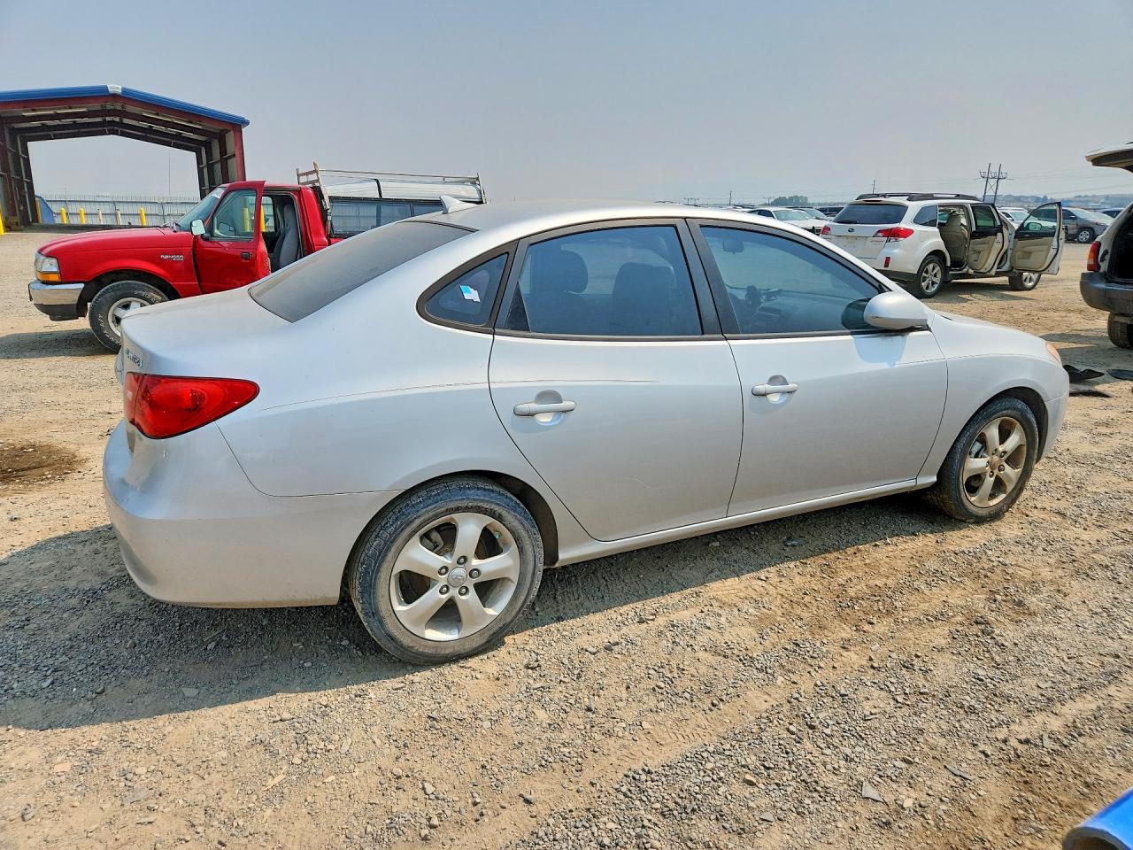 2010 Hyundai Elantra Se Серебряный vin: KMHDU4AD2AU212953