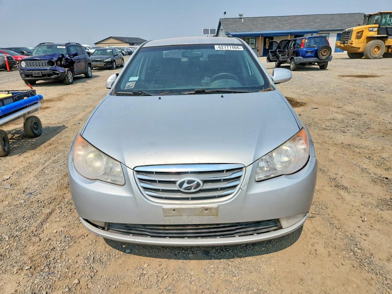 2010 Hyundai Elantra Se Серебряный vin: KMHDU4AD2AU212953