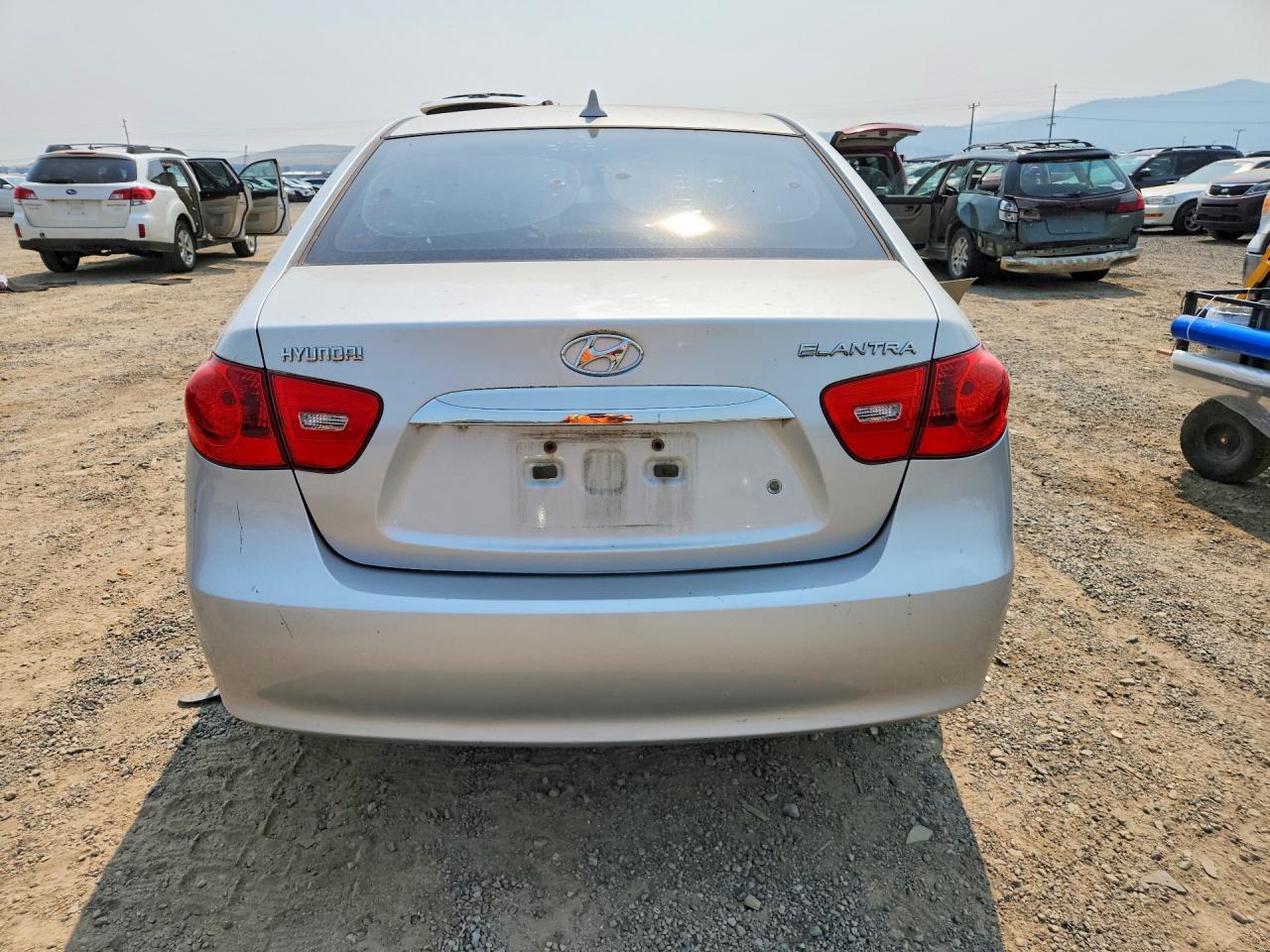 2010 Hyundai Elantra Se Серебряный vin: KMHDU4AD2AU212953