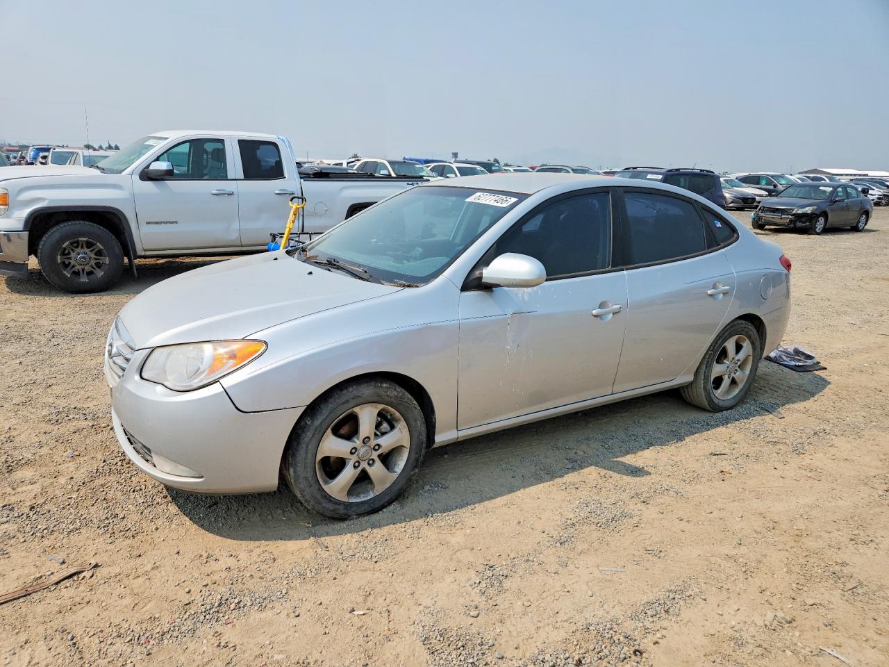 2010 Hyundai Elantra Se Silver vin: KMHDU4AD2AU212953