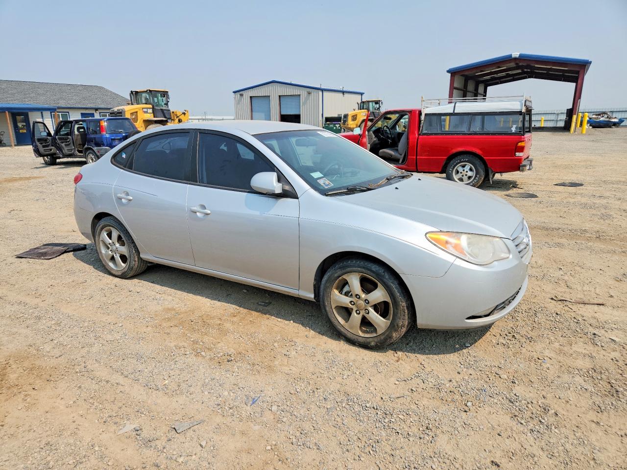 2010 Hyundai Elantra Se Серебряный vin: KMHDU4AD2AU212953