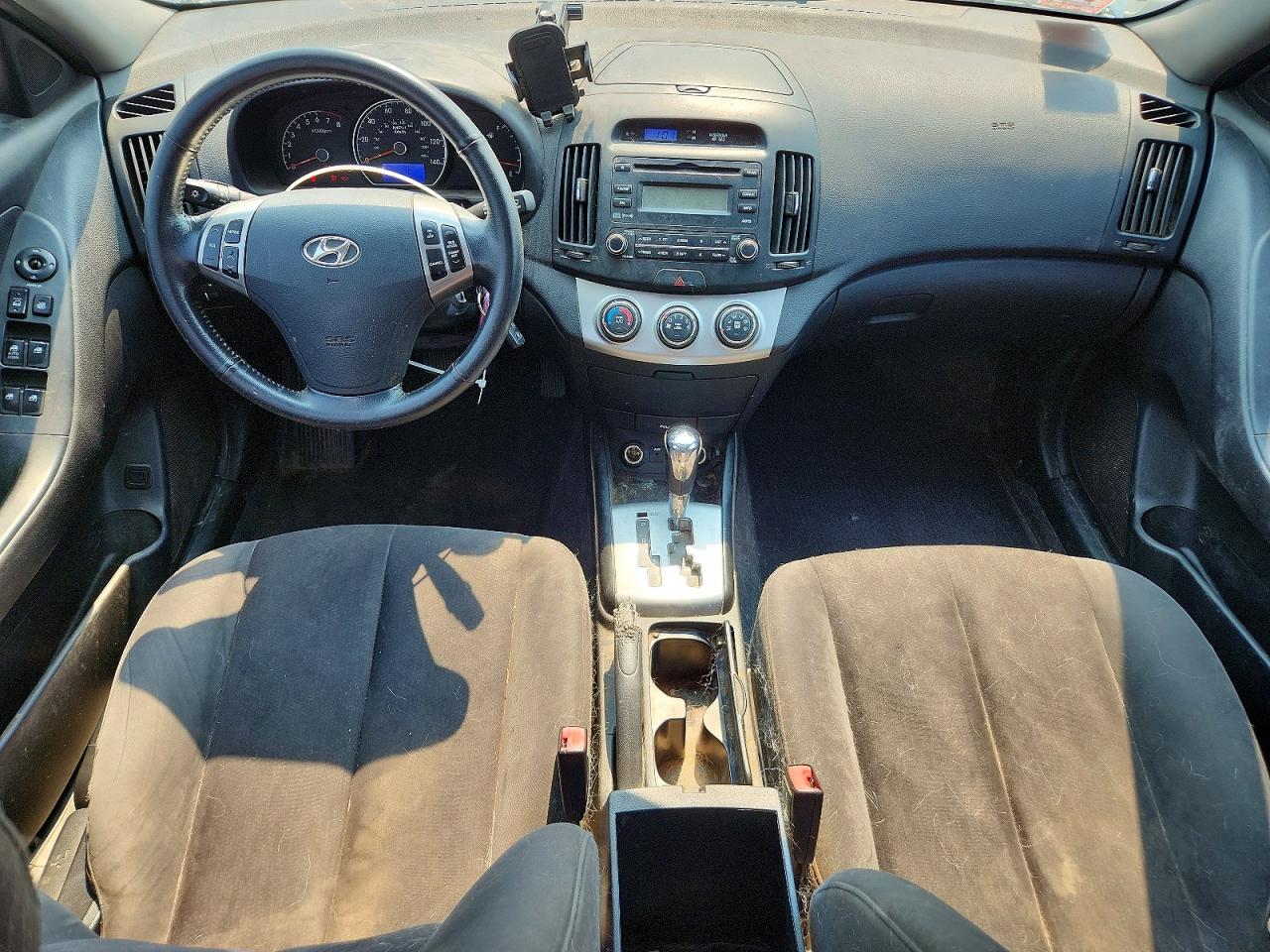 2010 Hyundai Elantra Se Серебряный vin: KMHDU4AD2AU212953