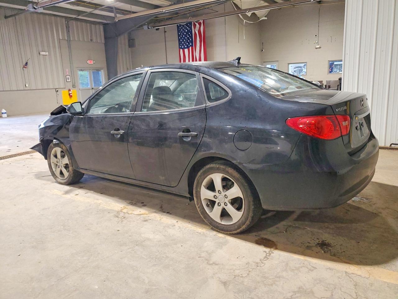 2010 Hyundai Elantra Blue Black vin: KMHDU4AD2AU827700