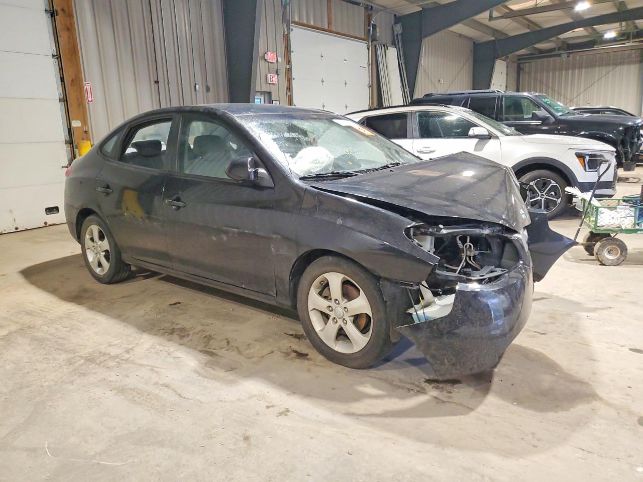 2010 Hyundai Elantra Blue Black vin: KMHDU4AD2AU827700