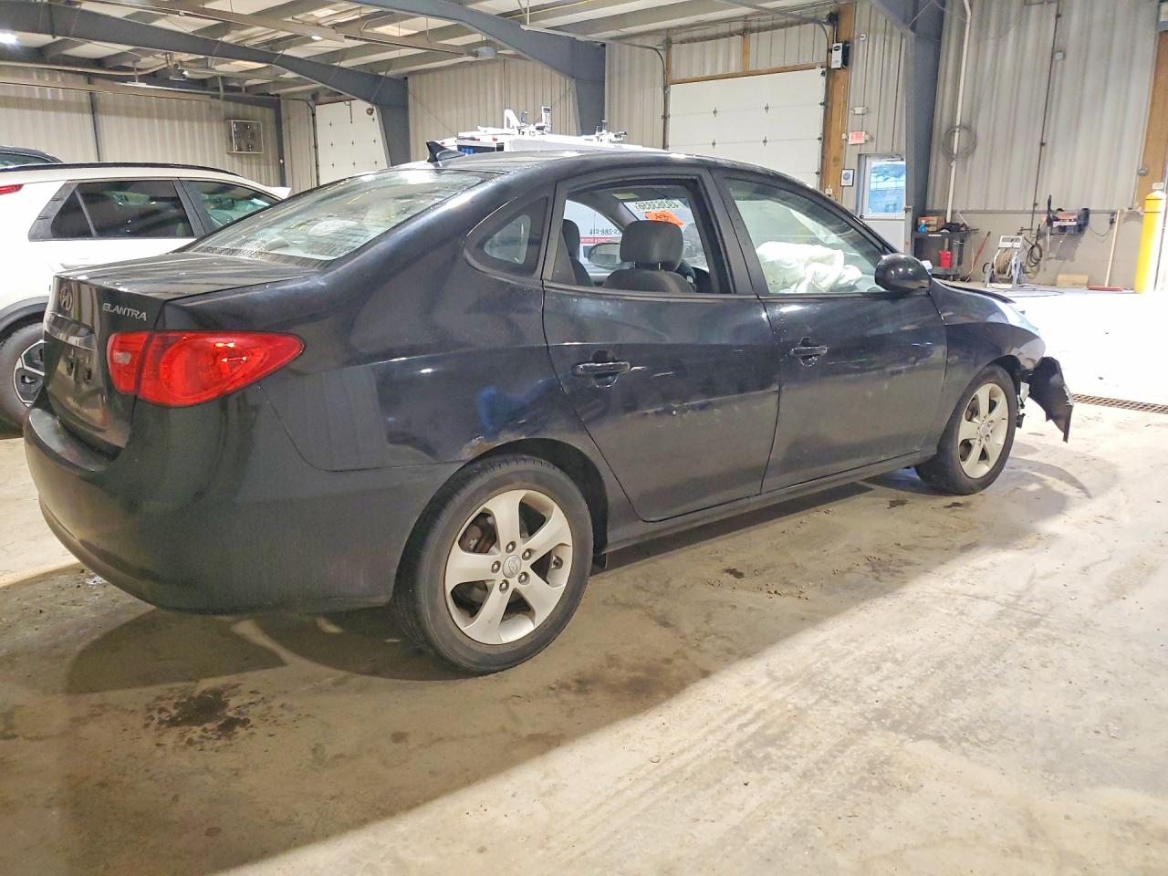 2010 Hyundai Elantra Blue Black vin: KMHDU4AD2AU827700