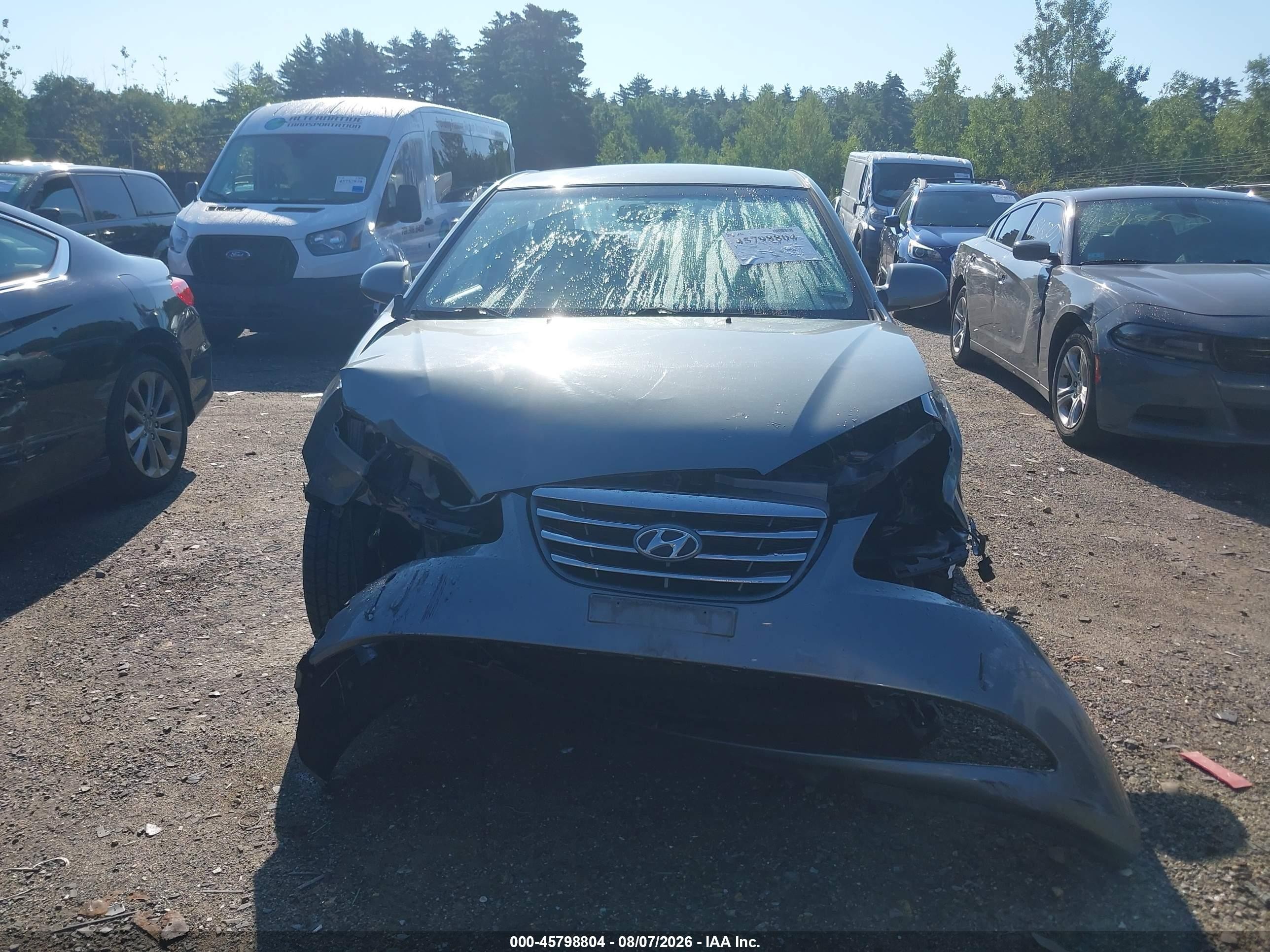 2010 Hyundai Elantra Gls Gray vin: KMHDU4AD2AU828765