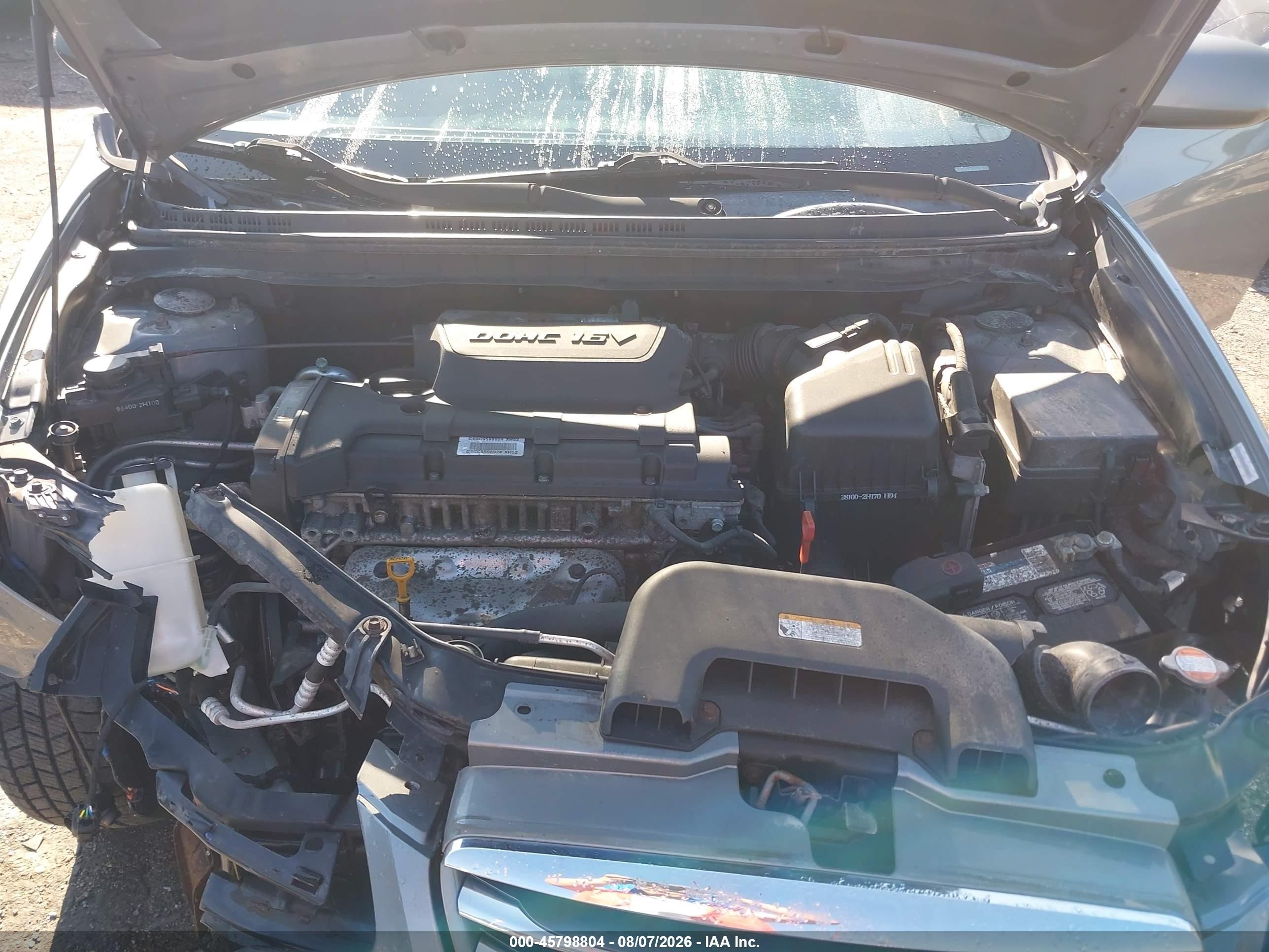 2010 Hyundai Elantra Gls Gray vin: KMHDU4AD2AU828765