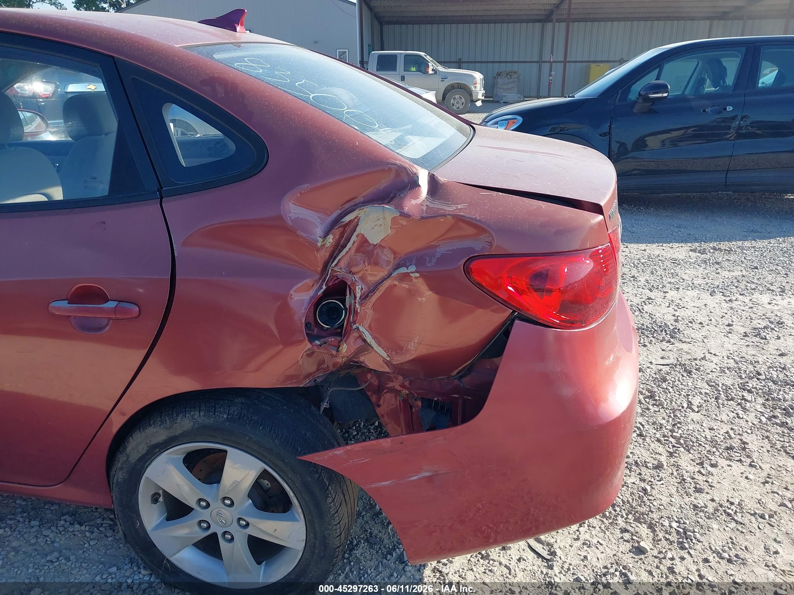 2010 Hyundai Elantra Gls Темно-бордовый vin: KMHDU4AD2AU835005