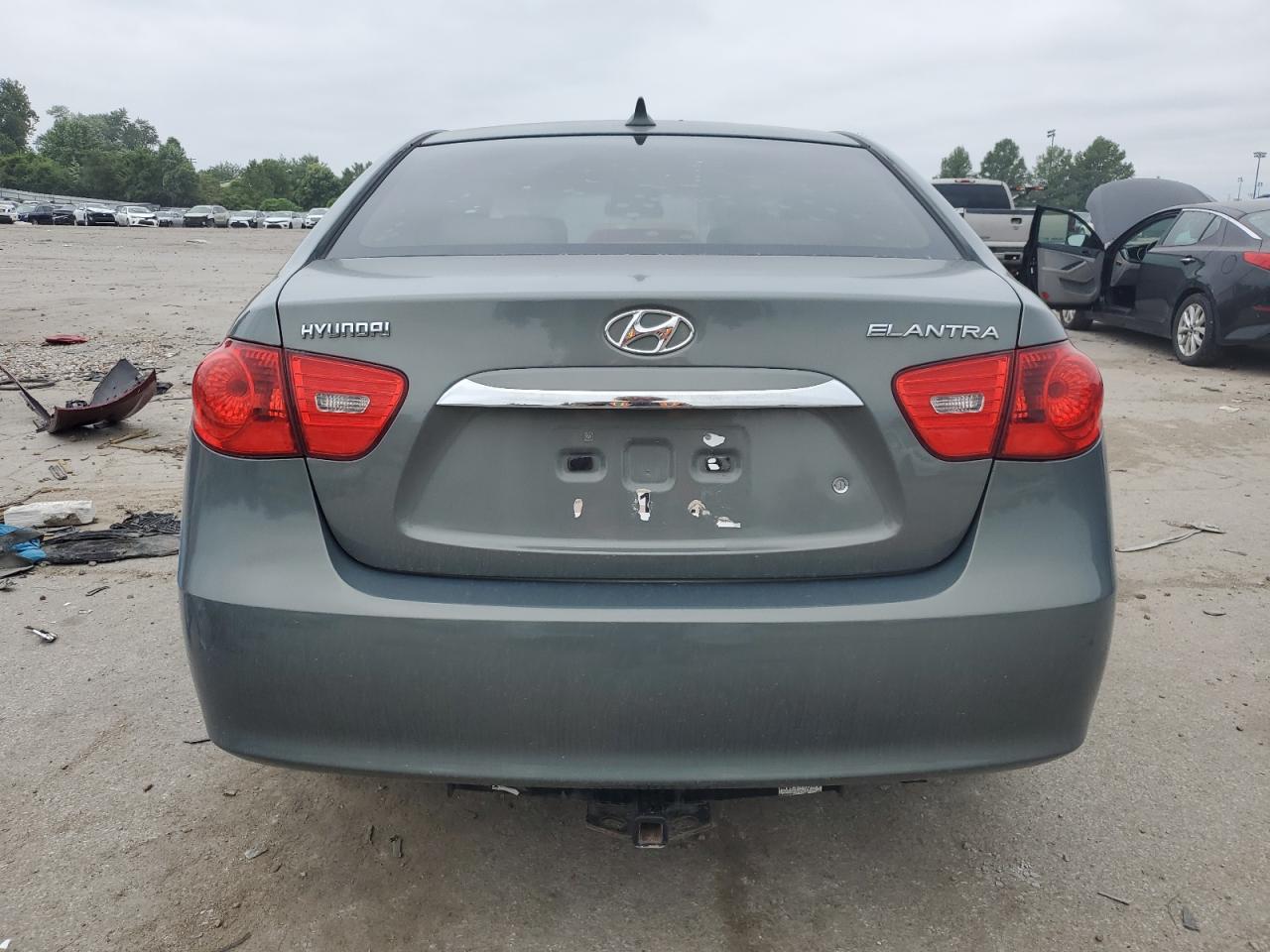 2010 Hyundai Elantra Blue Серый vin: KMHDU4AD2AU844013