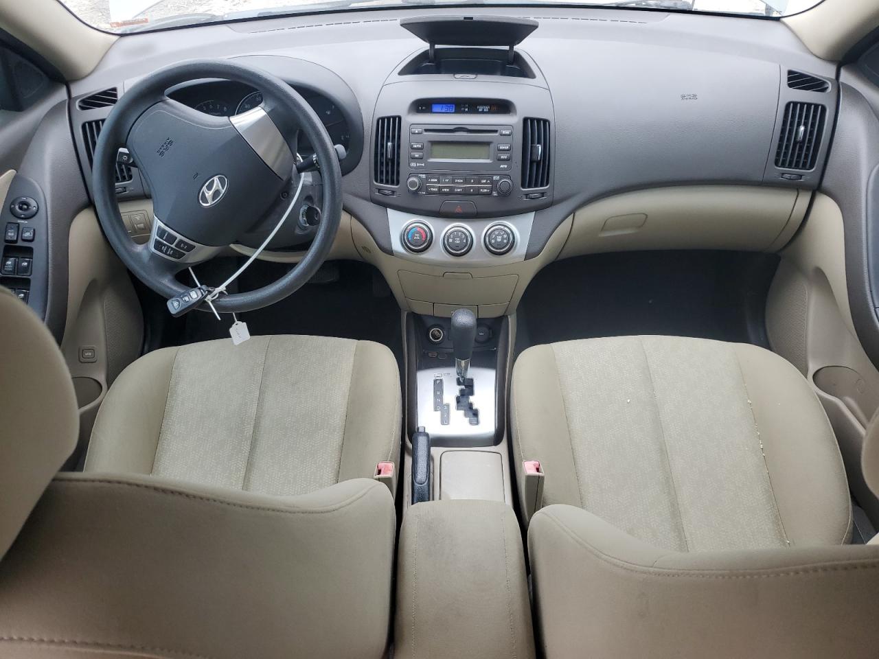 2010 Hyundai Elantra Blue Серый vin: KMHDU4AD2AU844013