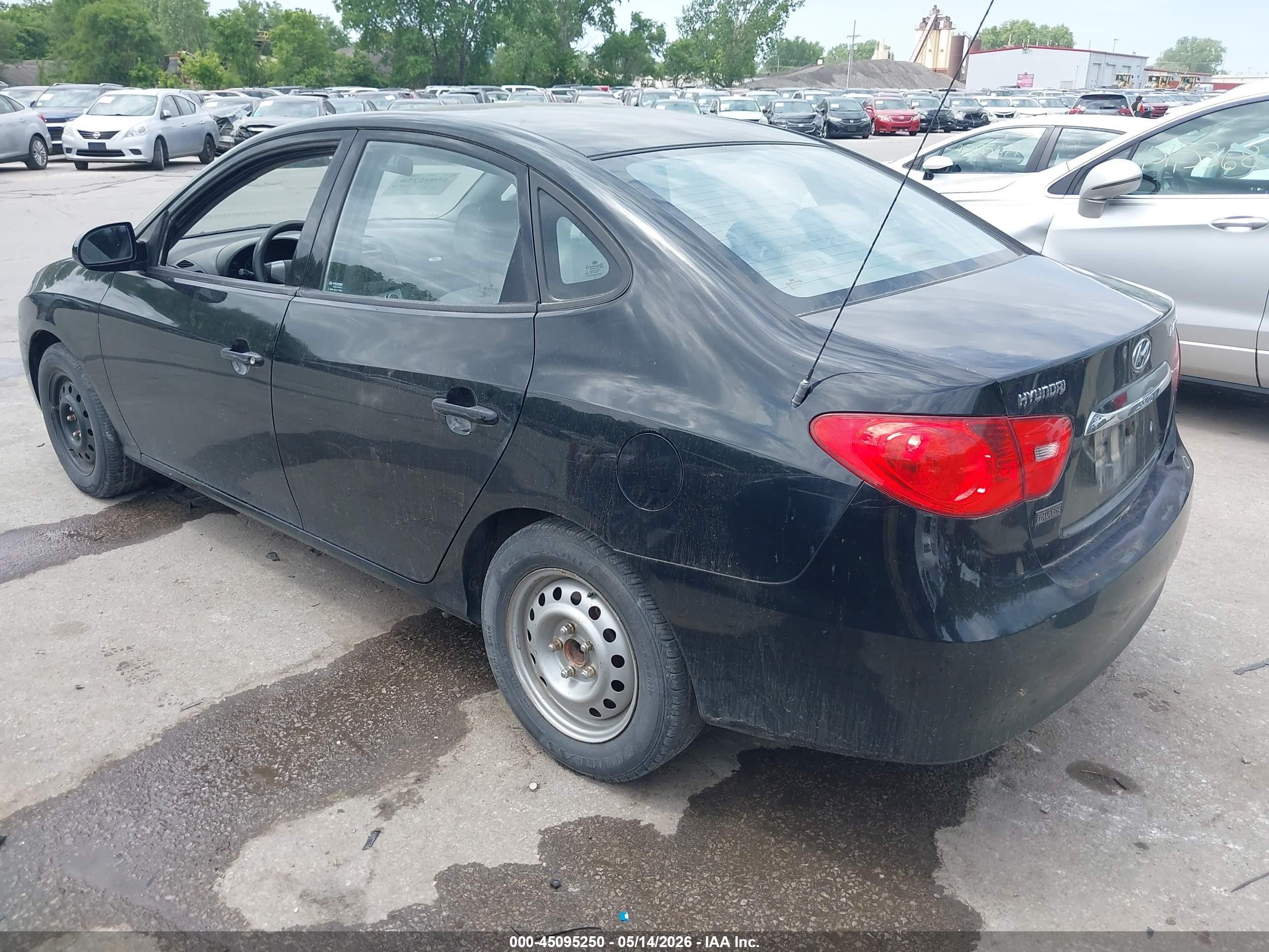 2010 Hyundai Elantra Blue Black vin: KMHDU4AD2AU855416