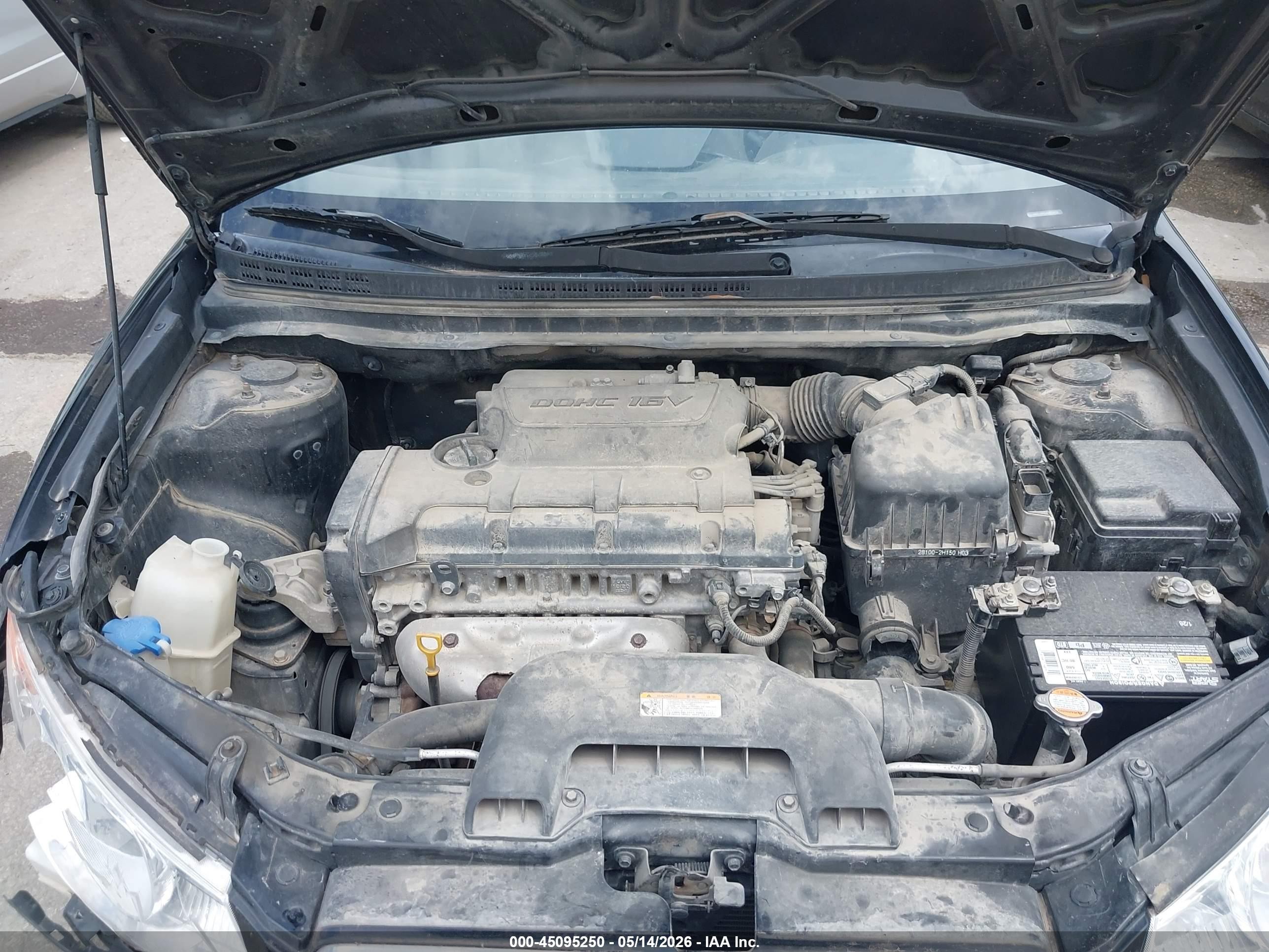 2010 Hyundai Elantra Blue Black vin: KMHDU4AD2AU855416