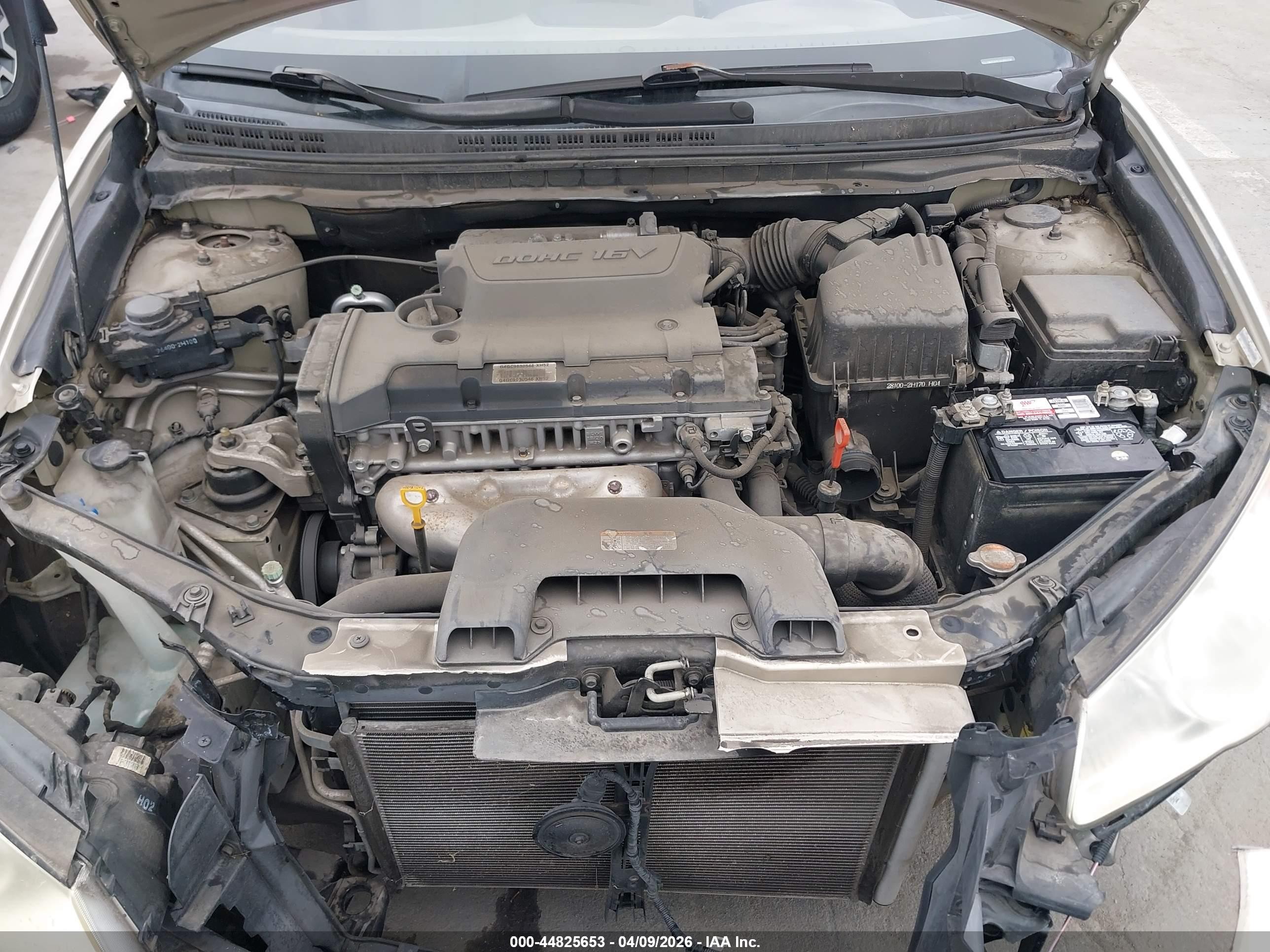 2010 Hyundai Elantra Gls Gold vin: KMHDU4AD2AU860194