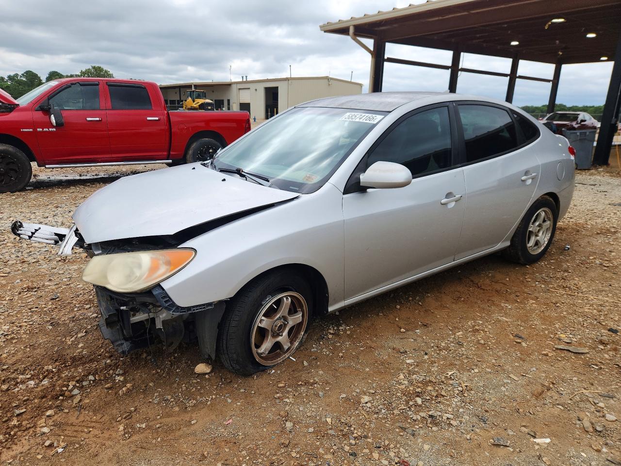2010 Hyundai Elantra Gls Silver vin: KMHDU4AD2AU879344