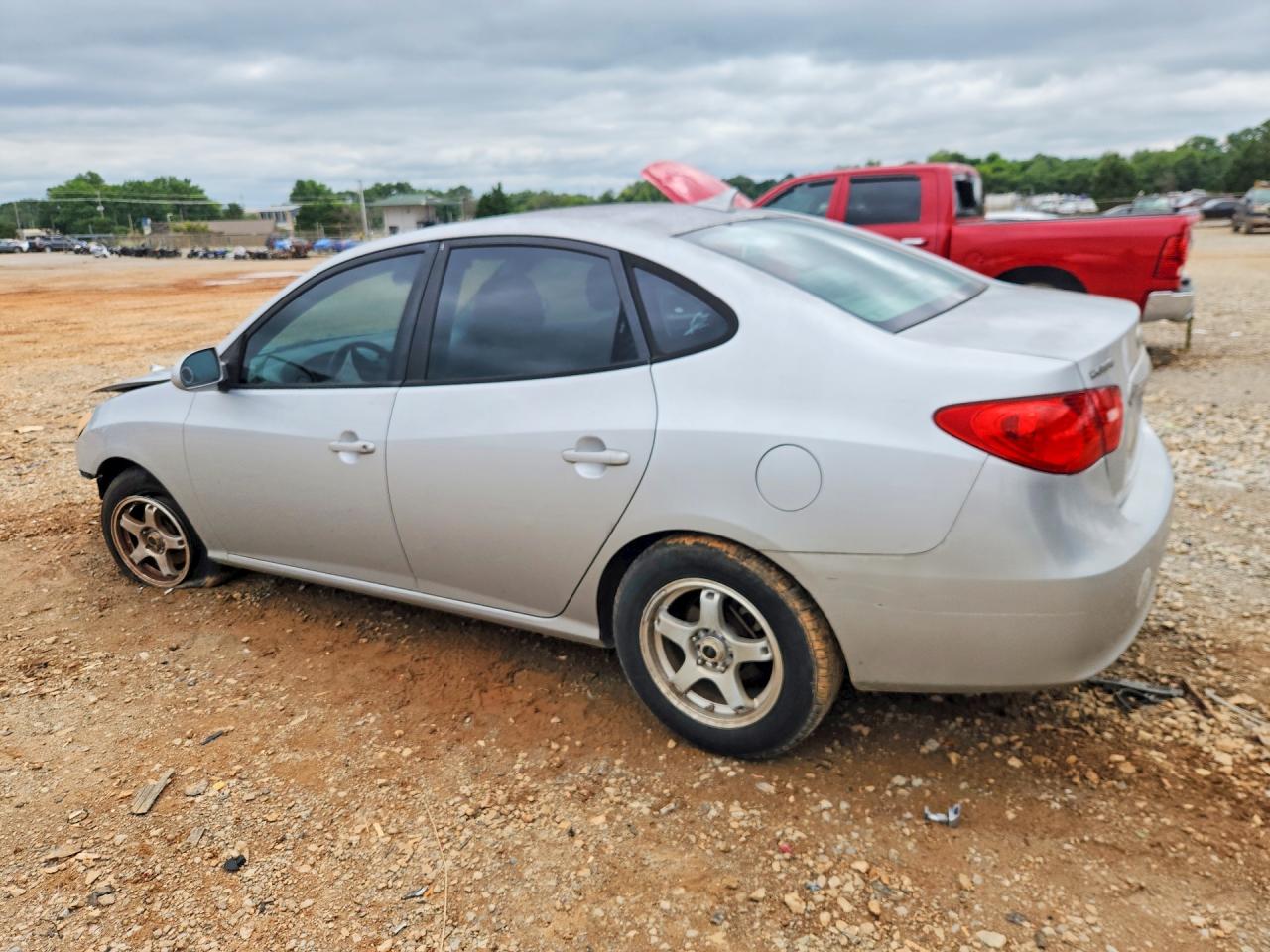 2010 Hyundai Elantra Gls Silver vin: KMHDU4AD2AU879344