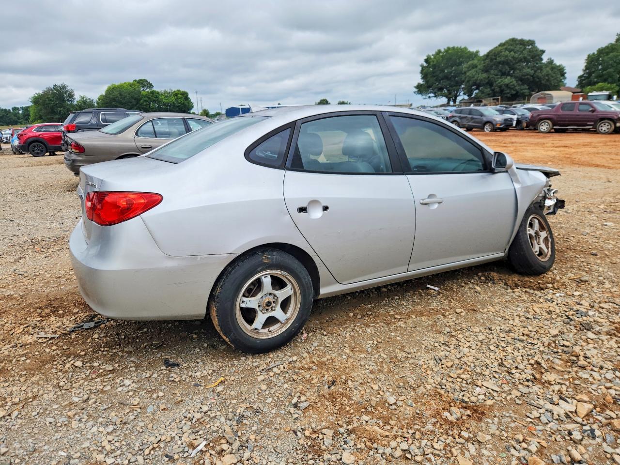 2010 Hyundai Elantra Gls Silver vin: KMHDU4AD2AU879344