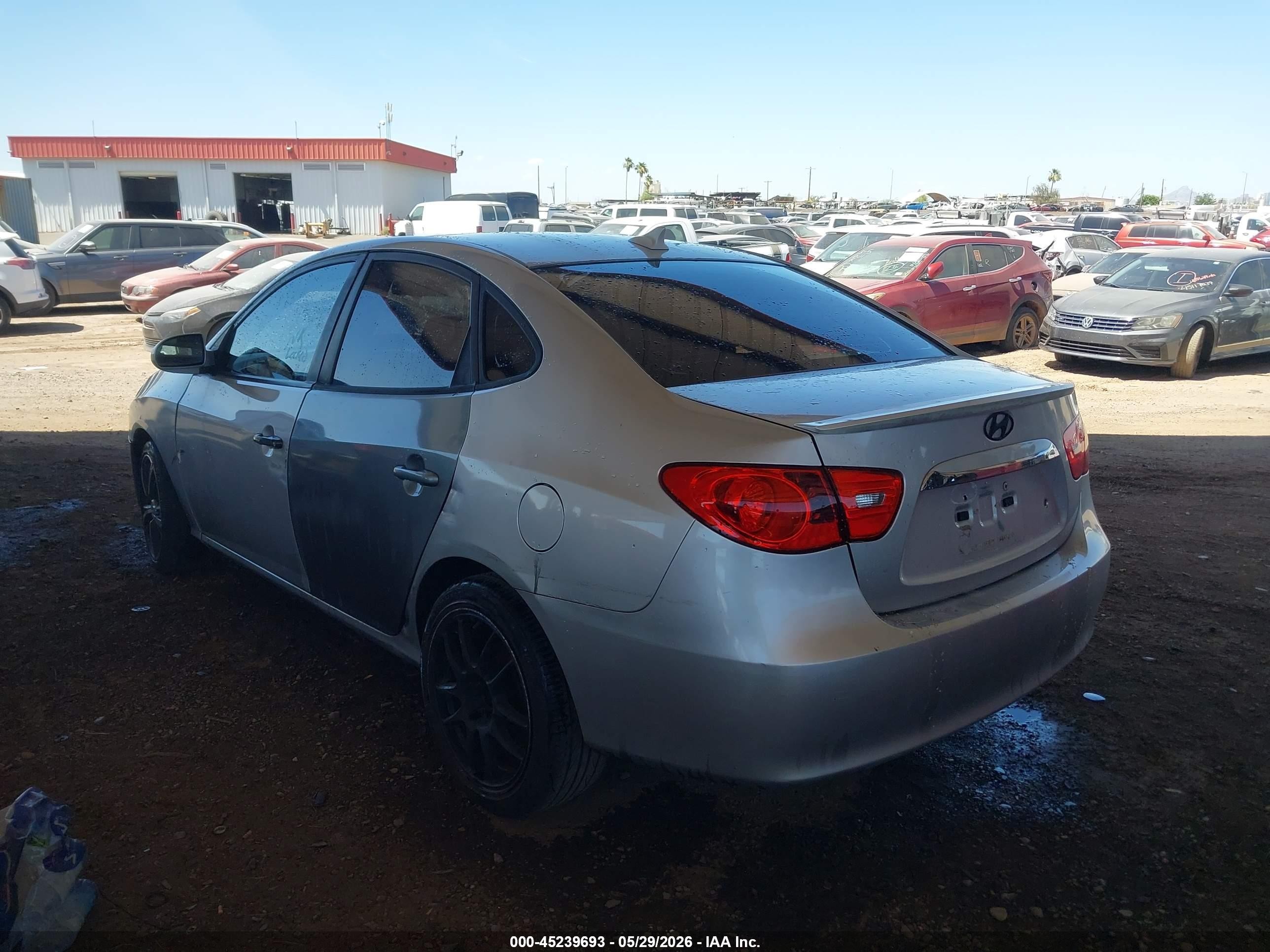 2010 Hyundai Elantra Se Gray vin: KMHDU4AD2AU923374