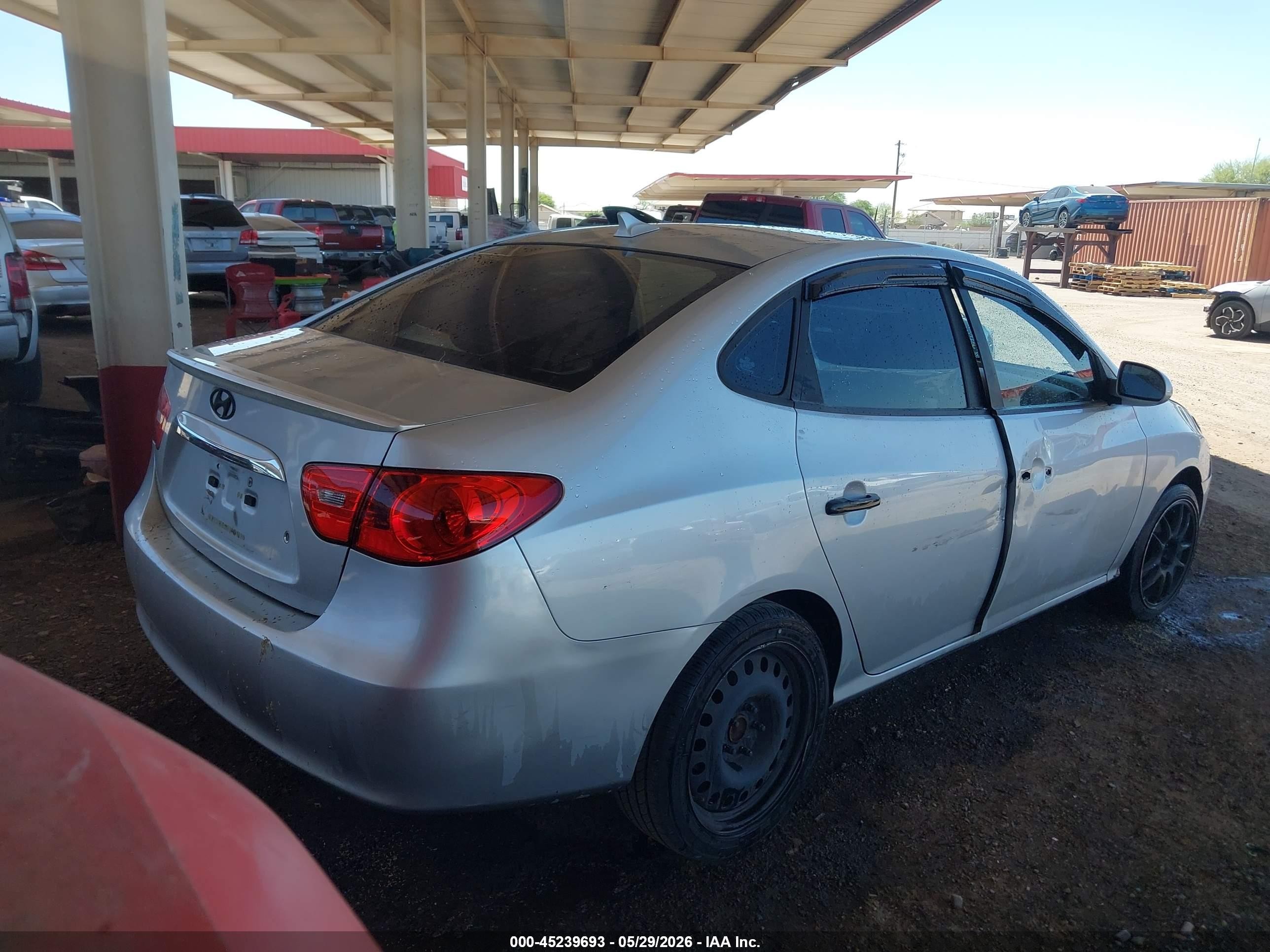 2010 Hyundai Elantra Se Gray vin: KMHDU4AD2AU923374