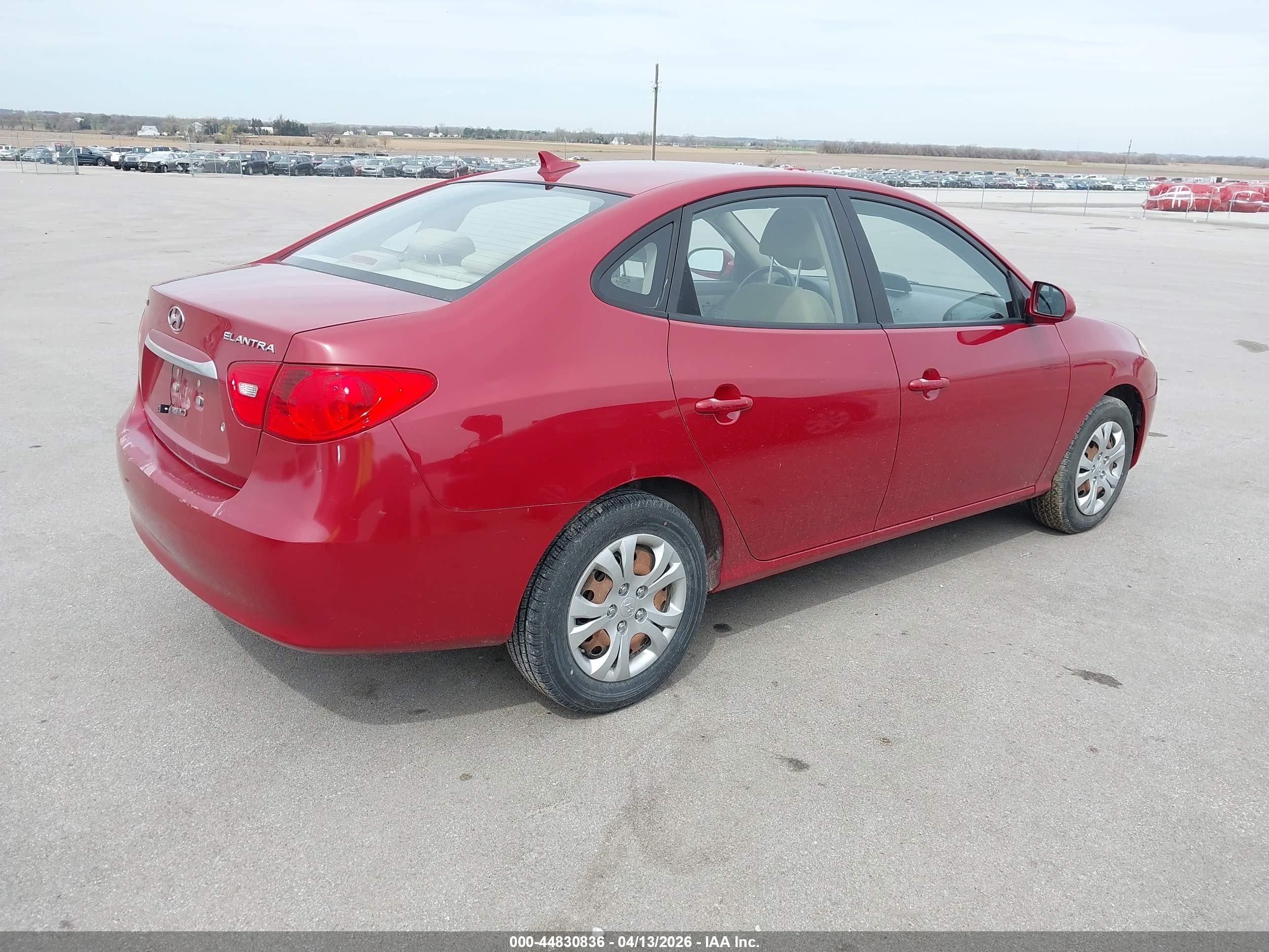 2010 Hyundai Elantra Gls Красный vin: KMHDU4AD2AU933788