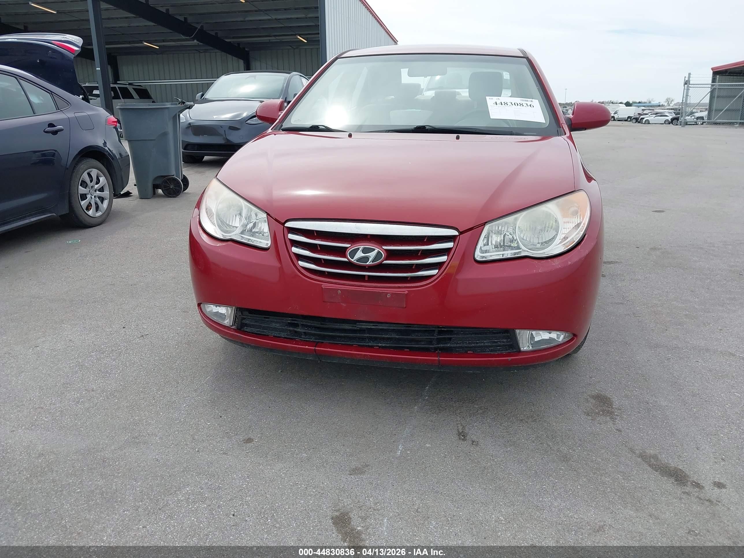 2010 Hyundai Elantra Gls Красный vin: KMHDU4AD2AU933788