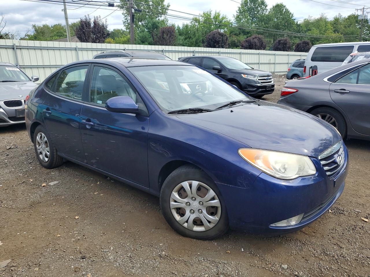 2010 Hyundai Elantra Gls Blue vin: KMHDU4AD2AU971036