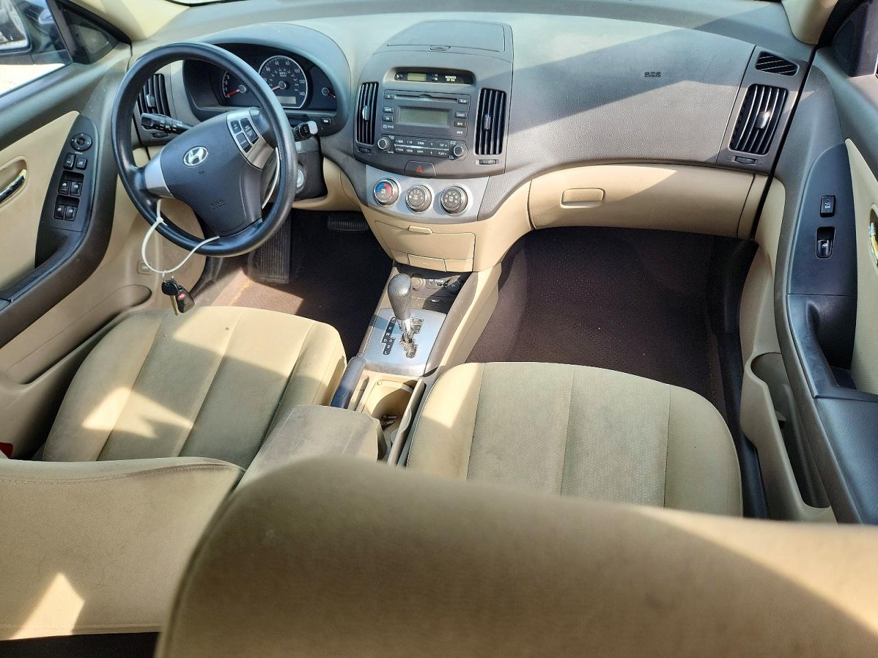 2010 Hyundai Elantra Gls Black vin: KMHDU4AD3AU016309